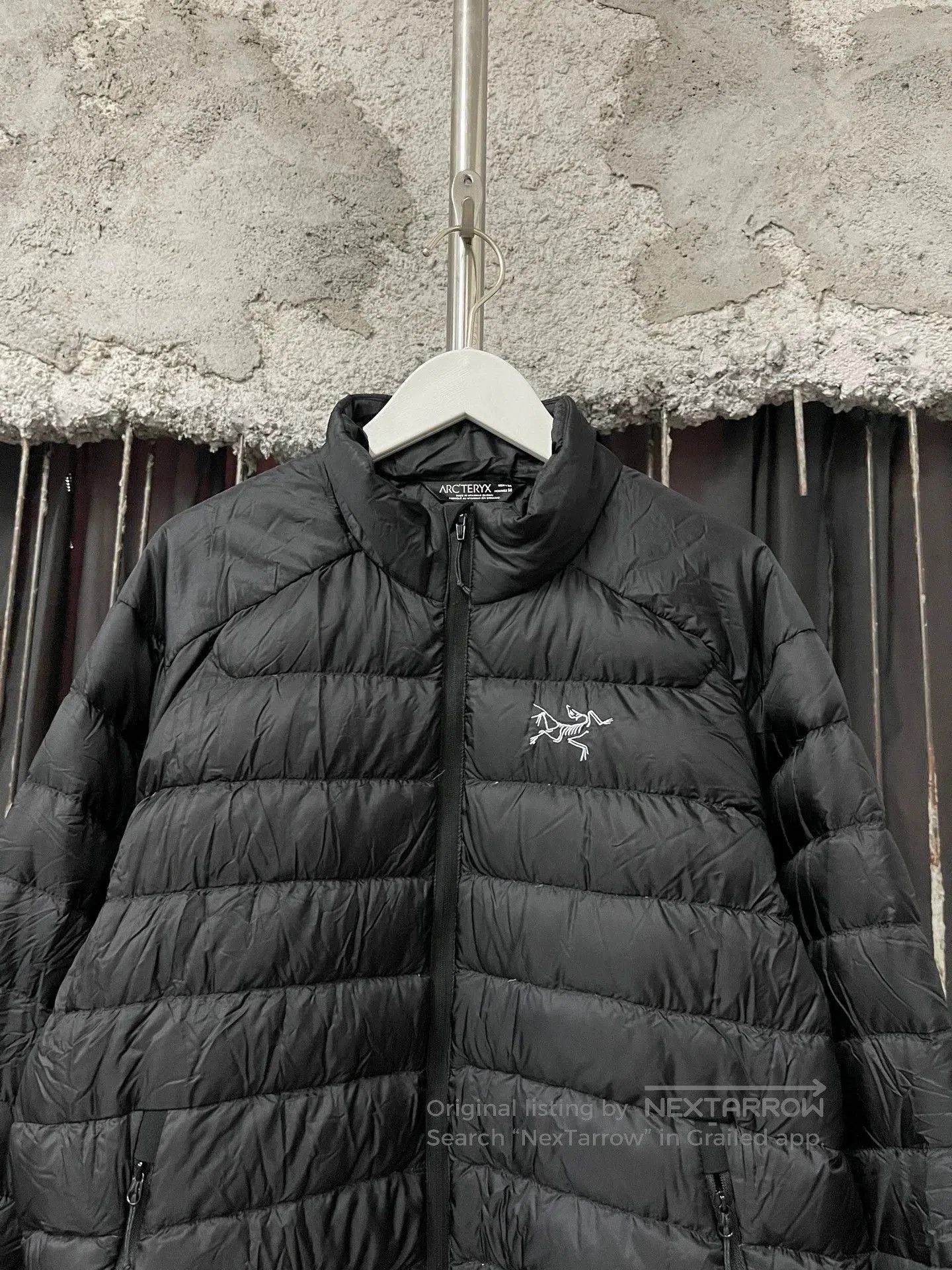 Arc'teryx Black Puffer Jacket with Zip Closure. Size US M / EU 48-50 / 2 - 3 Thumbnail