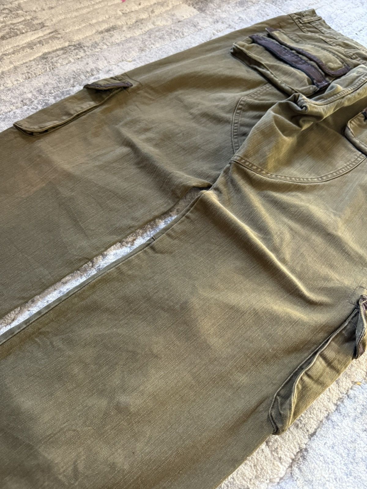 Pelle Pelle Pelle pelle Multi Pocket Parachute Baggy Cargo Pants Size US 38 / EU 54 - 18 Thumbnail