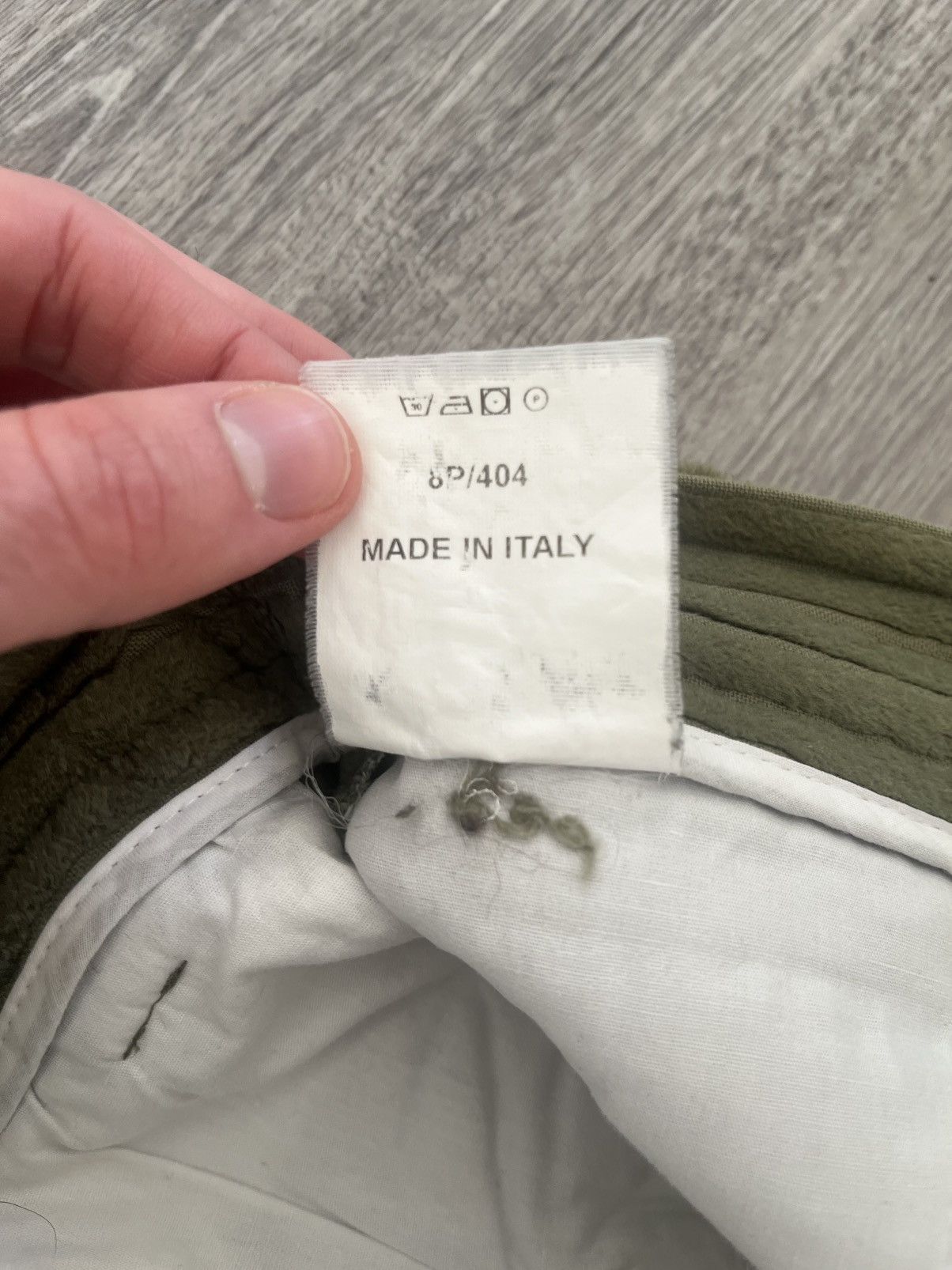 Sunnei Green corduroys Size US 30 / EU 46 - 7 Thumbnail