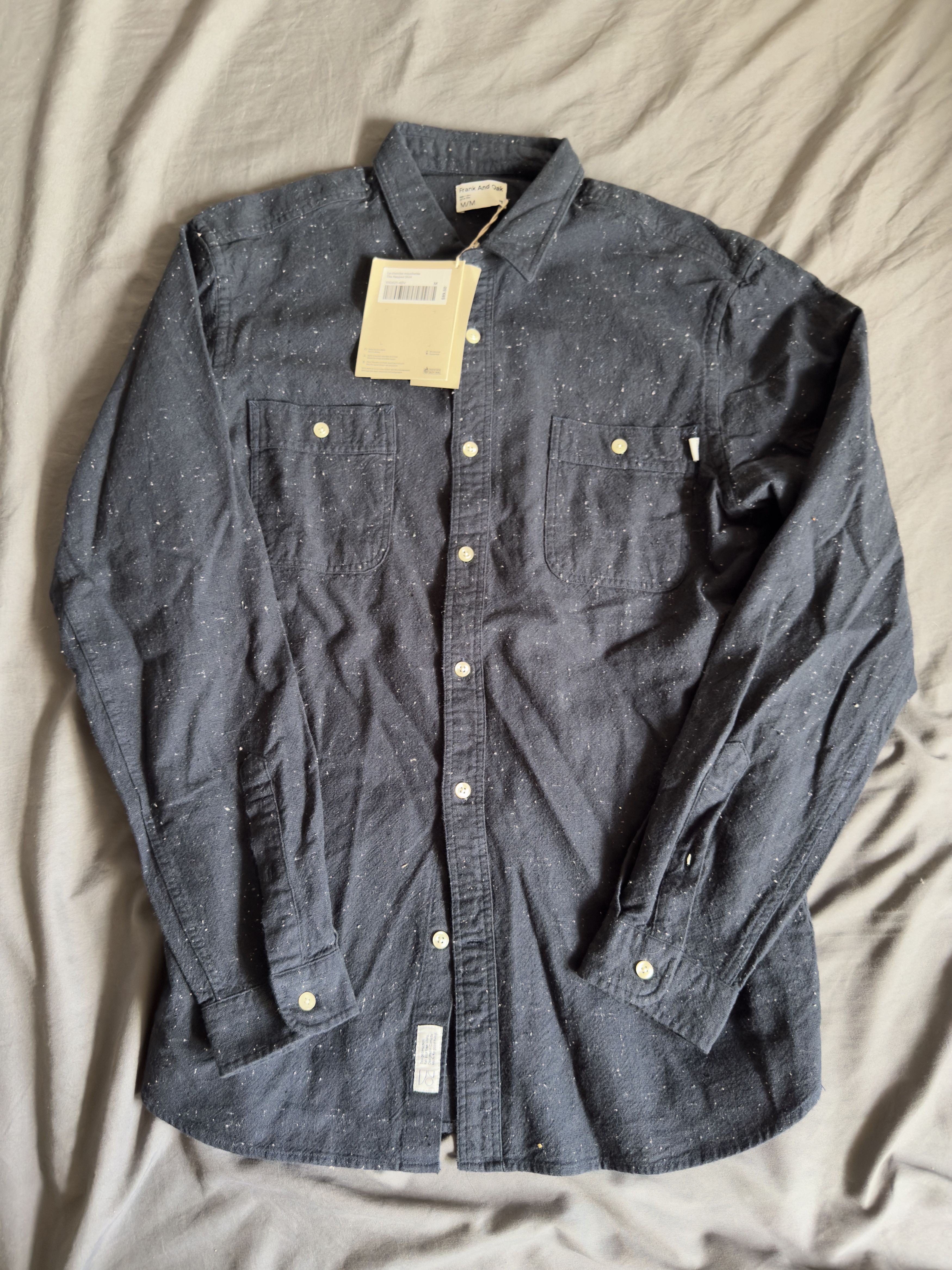 Frank & Oak Frank & Oak Donegal The Nepped Shirt medium $89.50 Size US M / EU 48-50 / 2 - 2 Thumbnail