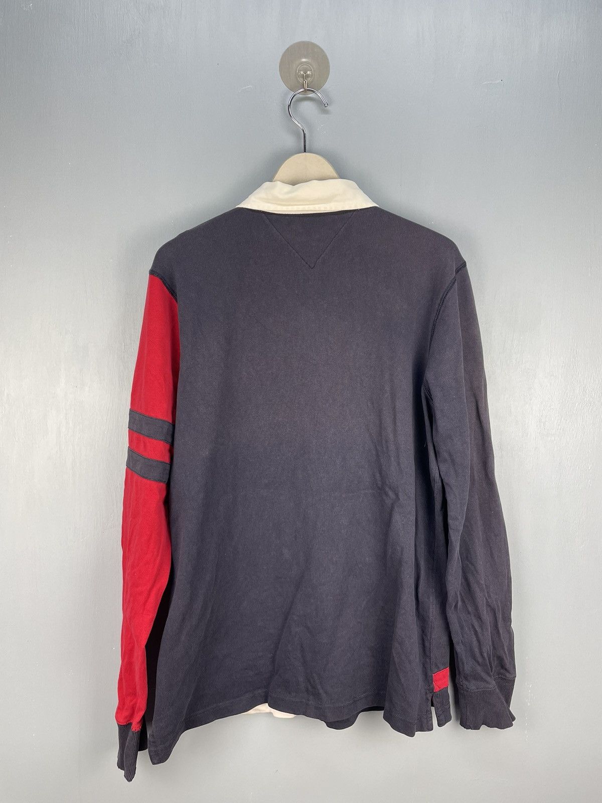 Tommy Hilfiger Vintage 90s Tommy Hilfiger Sailing USA polo shirt Size US L / EU 52-54 / 3 - 2 Thumbnail