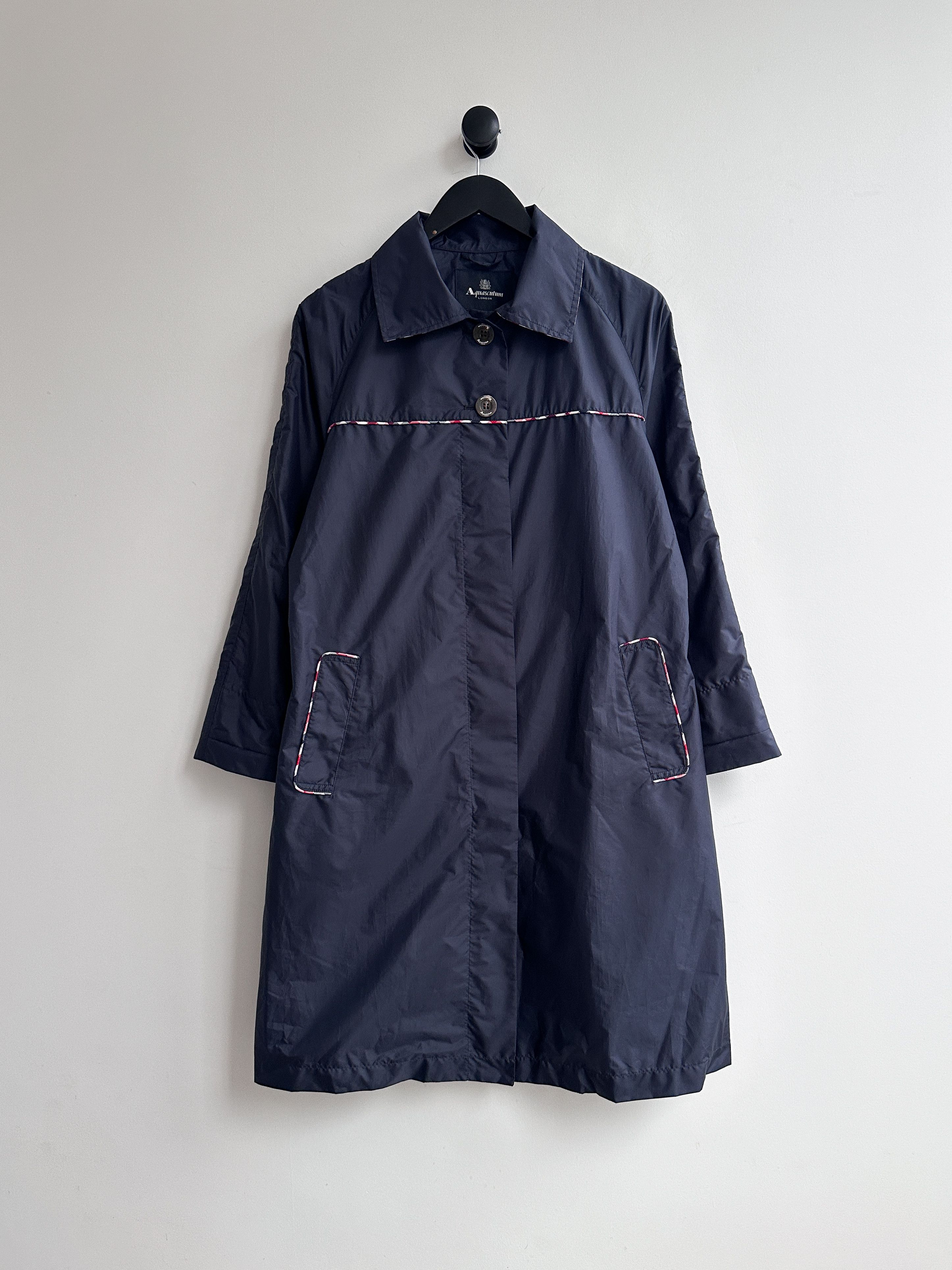 ジャケット・アウター 80s Aquascutum Hyper Long Trench Coat Vintage AQUASCUTUM Trench Coat Authentic Men's Size XL/XXL