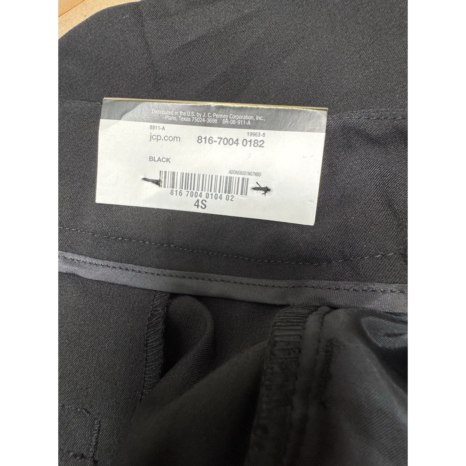 Worthington Worthington Woman Trouser Black 4S Business Relaxed New NWT Size 27" / US 4 / IT 40 - 10 Thumbnail