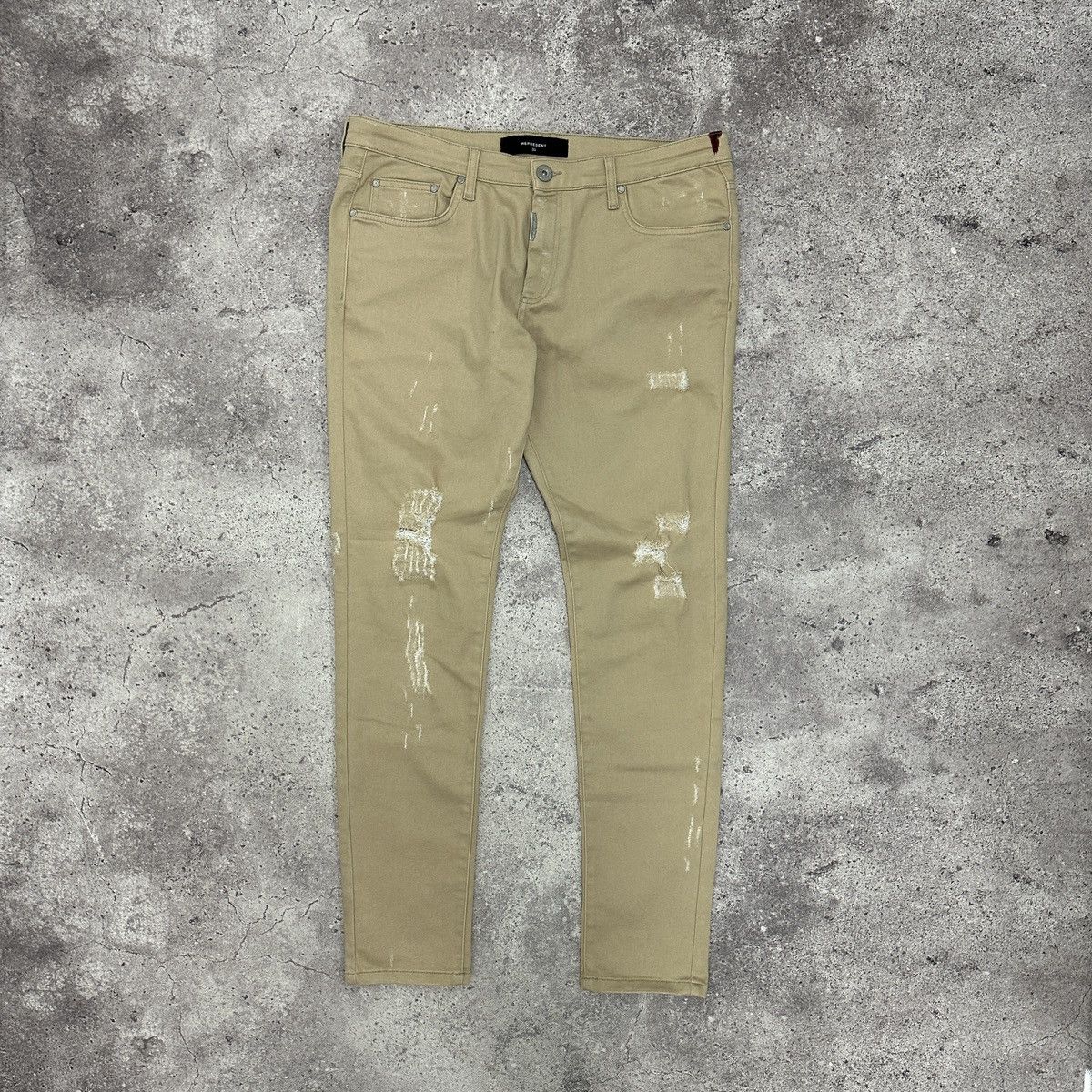 Represent Clo. Represent Clothes distressed Essential jeans destroy y2k og Size US 36 / EU 52 - 1 Thumbnail