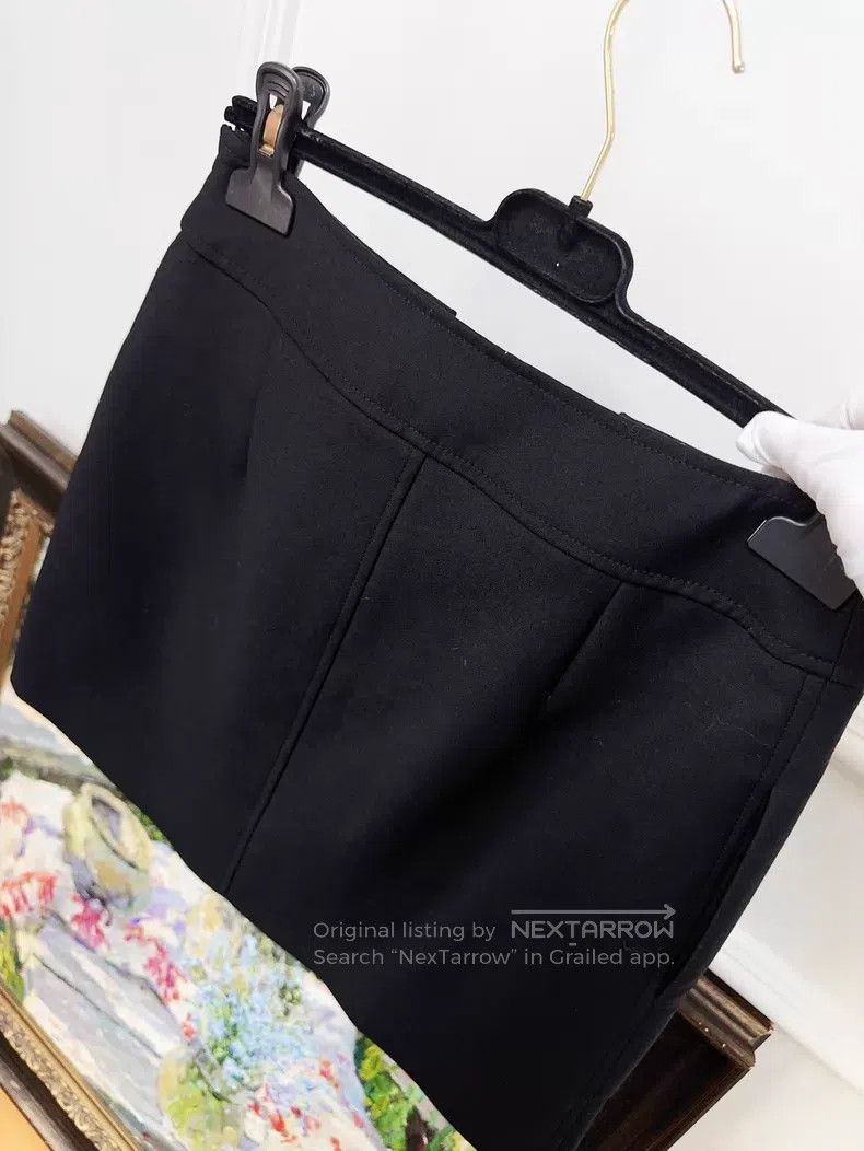Hermes Hermes Black Chain Short Skirt Size 25" / US 0 / IT 36 - 4 Thumbnail