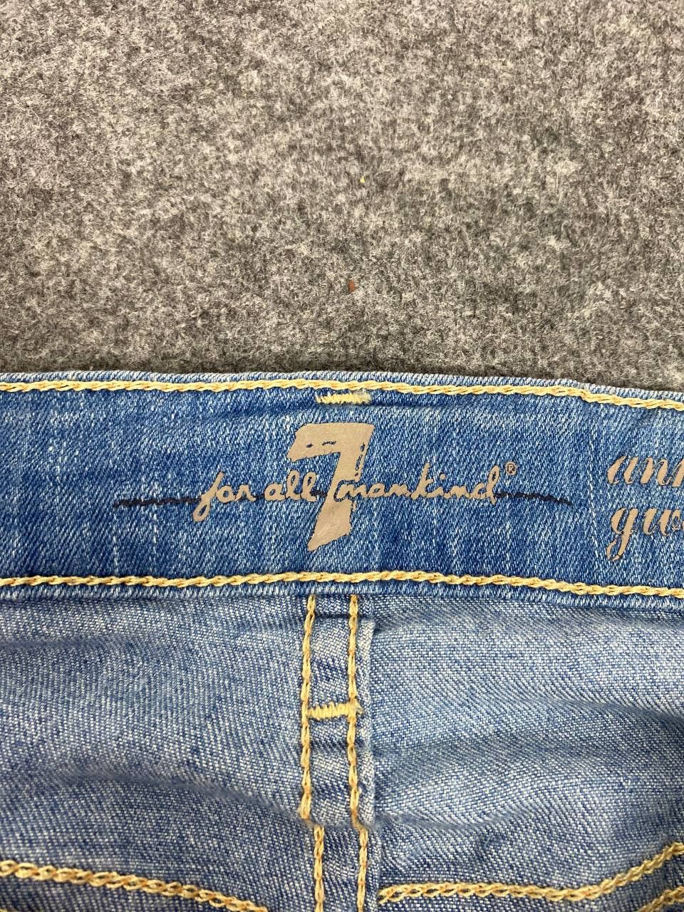 7 For All Mankind 7 for all mankind distressed denim nice design Size 32" / US 10 / IT 46 - 11 Thumbnail