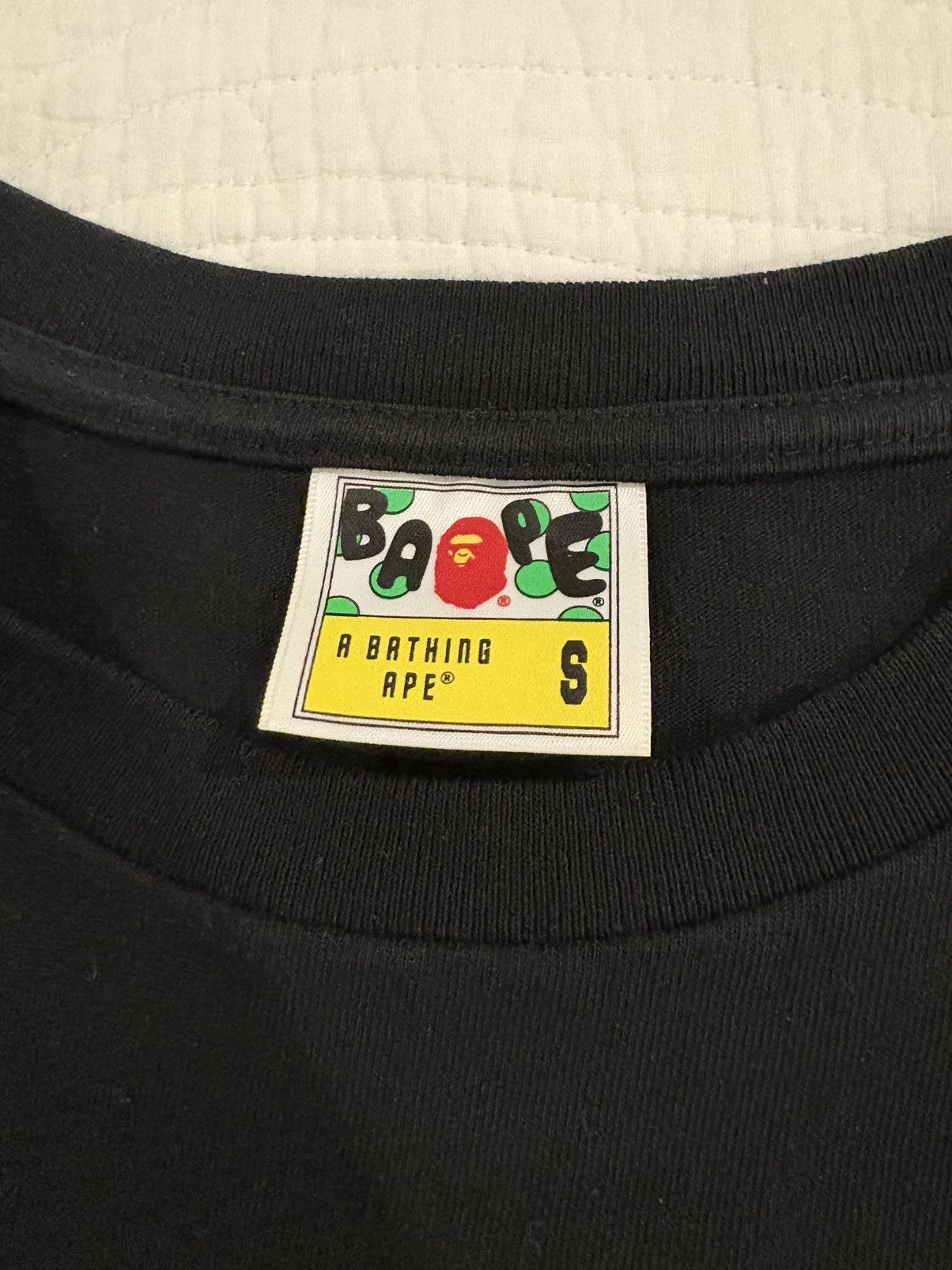 Bape Bape Side Shark T-Shirt Black/Blue Size US S / EU 44-46 / 1 - 3 Thumbnail