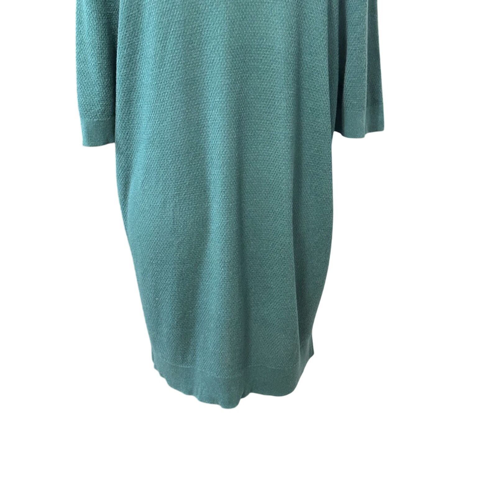 Other Open Edit Pullover Sweater Crew Neck Relaxed Fit Teal L NWOT Size L / US 10 / IT 46 - 6 Thumbnail