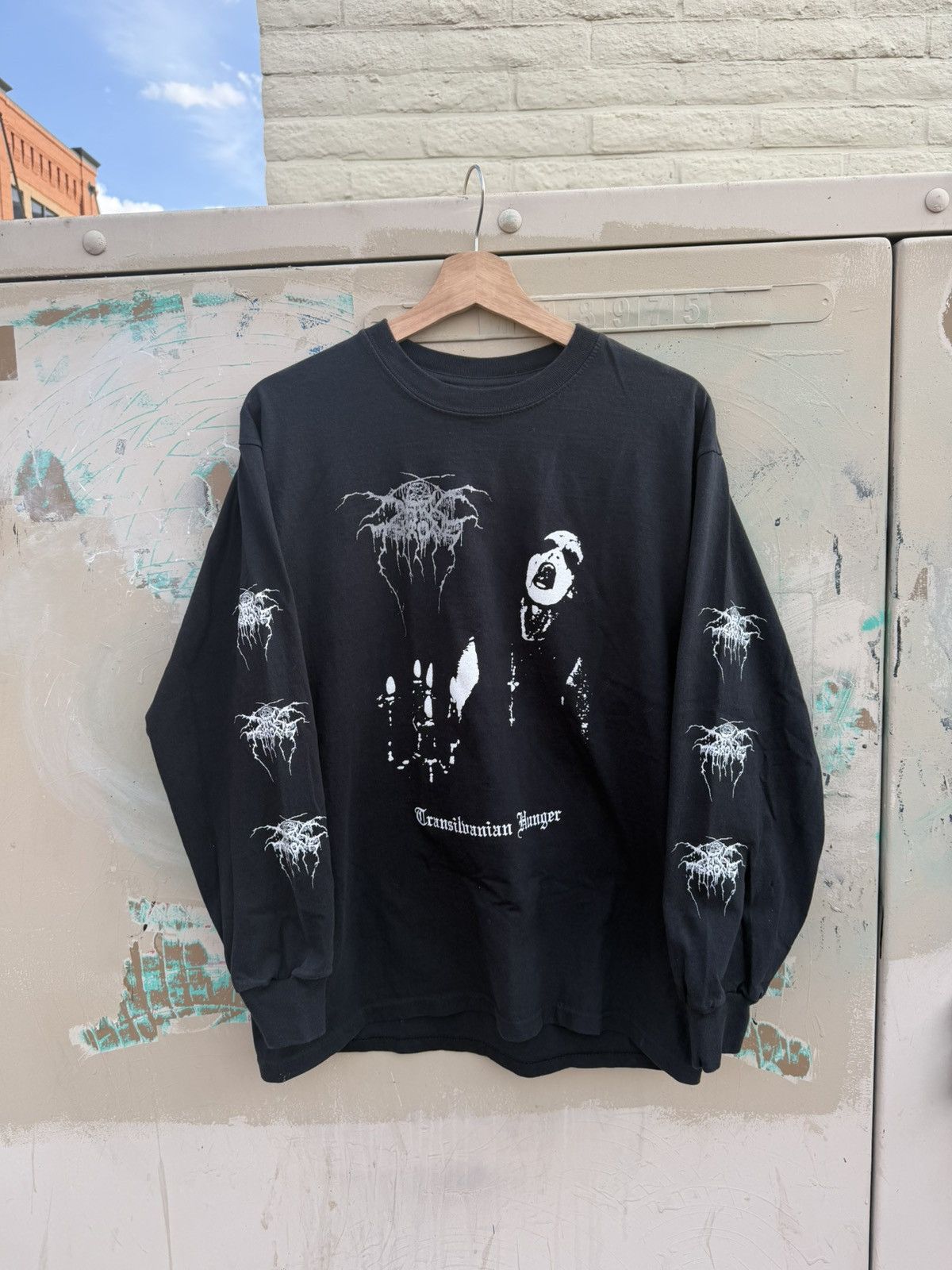 Vintage 2000s Dark Throne Transylvania Hunger Size US L / EU 52-54 / 3 - 1 Thumbnail