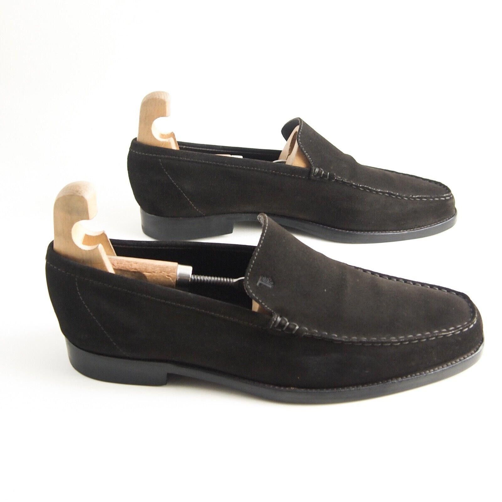 Tod's TOD's Moccasin Loafers Brown Suede Mens EU 43.5 US 10.5 Size US 10.5 / EU 43-44 - 4 Thumbnail