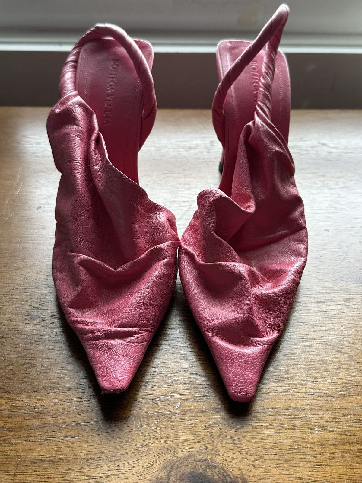 Bottega Veneta Bottega Vaneta Slingback Pointed Toe Mules Size US 8 / IT 38 - 3 Thumbnail