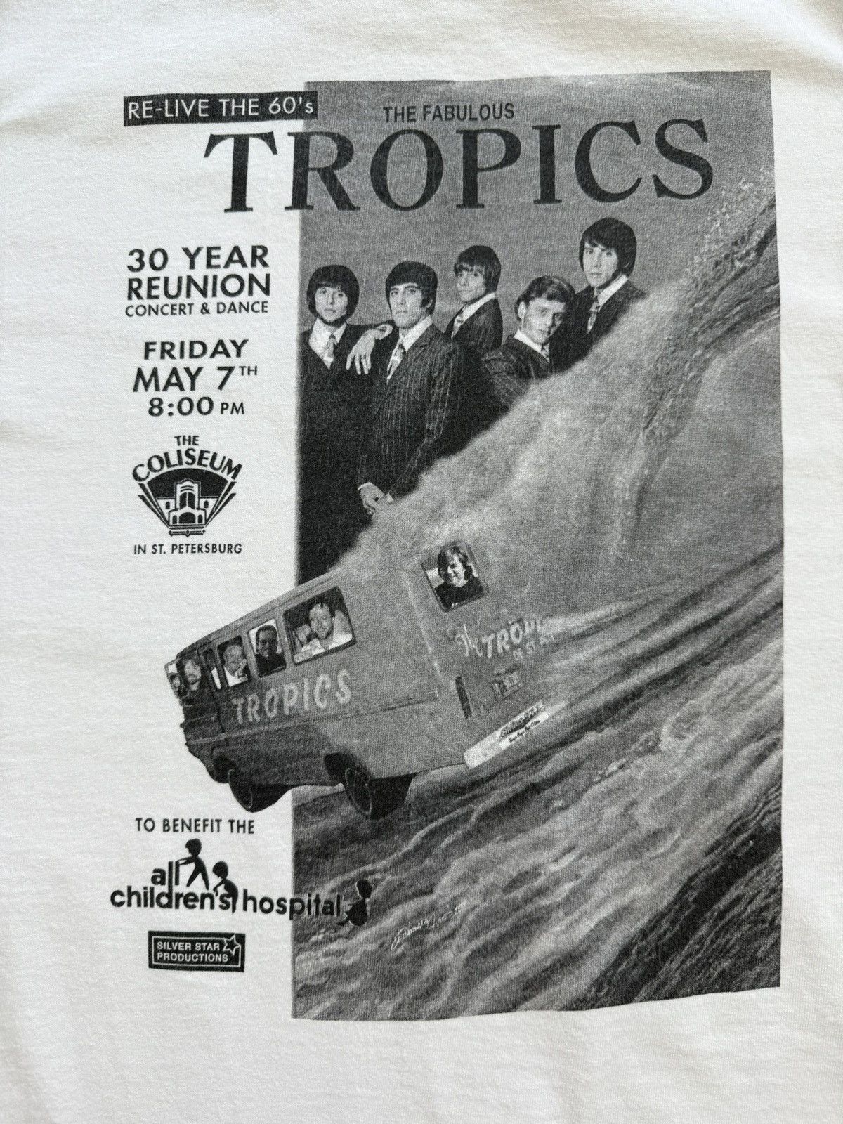 Other Vintage ‘99 The Fabulous Tropics 60’s Band Tee Graphic shirt Size US XL / EU 56 / 4 - 4 Thumbnail