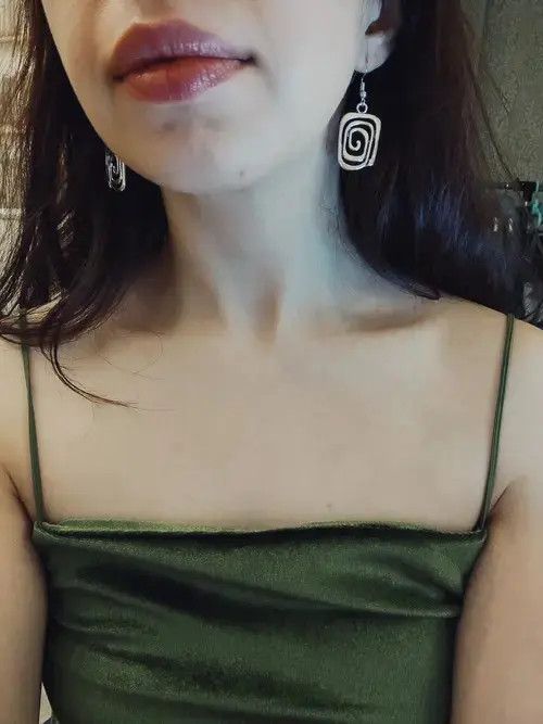 Designer × Sterling Silver Vintage Ethnic Antique Metal Drop Earrings Size ONE SIZE - 3 Thumbnail