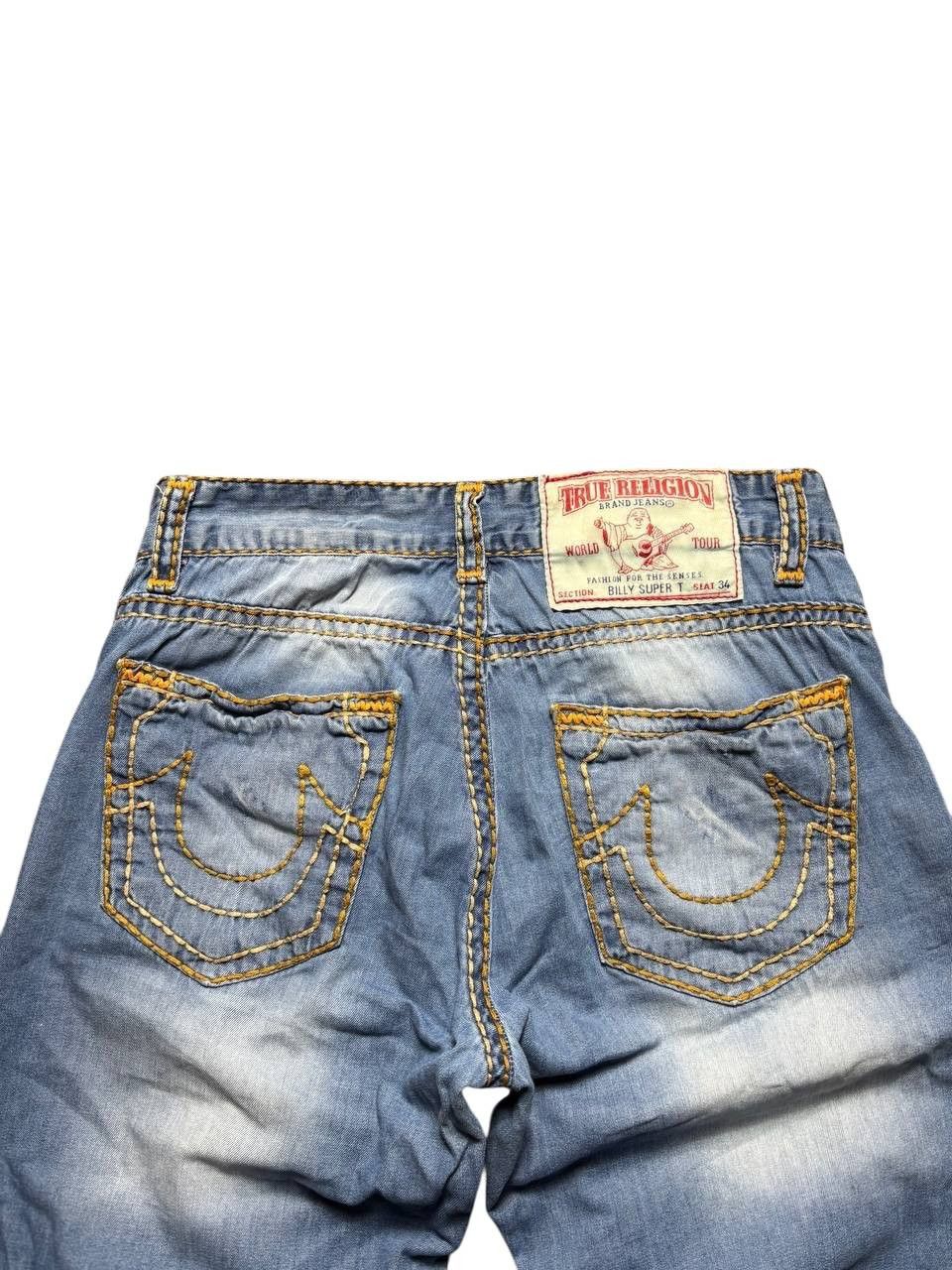 True Religion True Religion Billy Super T Denim Shorts sz W33 made in USA Size US 33 - 5 Thumbnail
