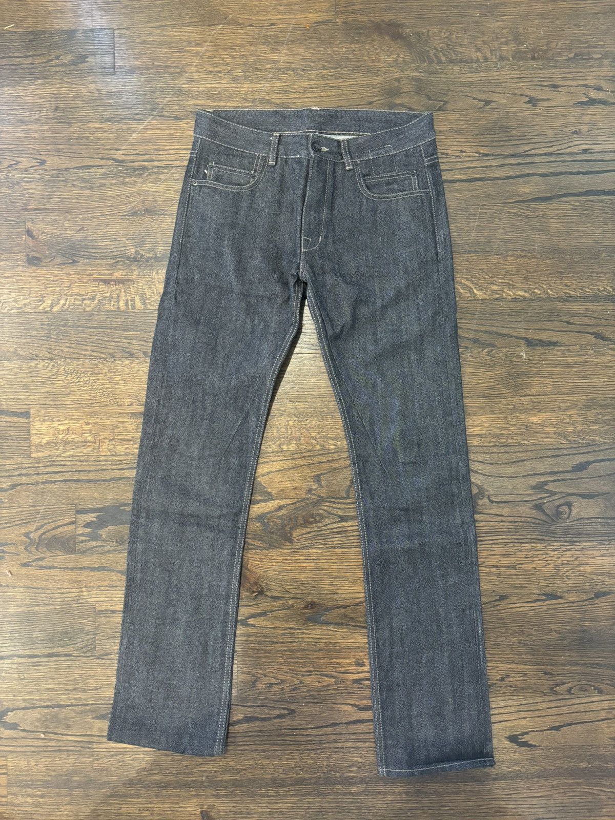 Rick Owens × Rick Owens Drkshdw Detroit Raw denim Size US 30 / EU 46 - 1 Thumbnail