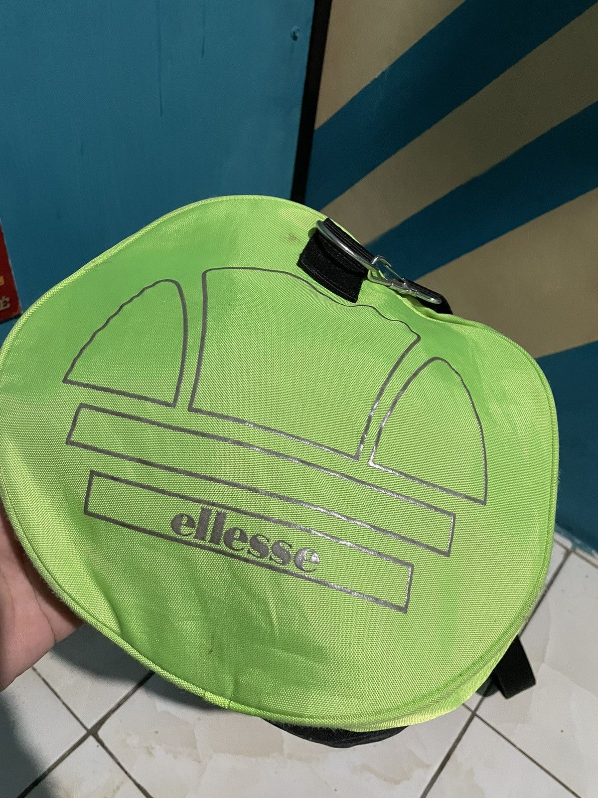 Ellesse × Vintage Duffle bag/ Travel Bag Ellesse International Vintage Size ONE SIZE - 5 Thumbnail
