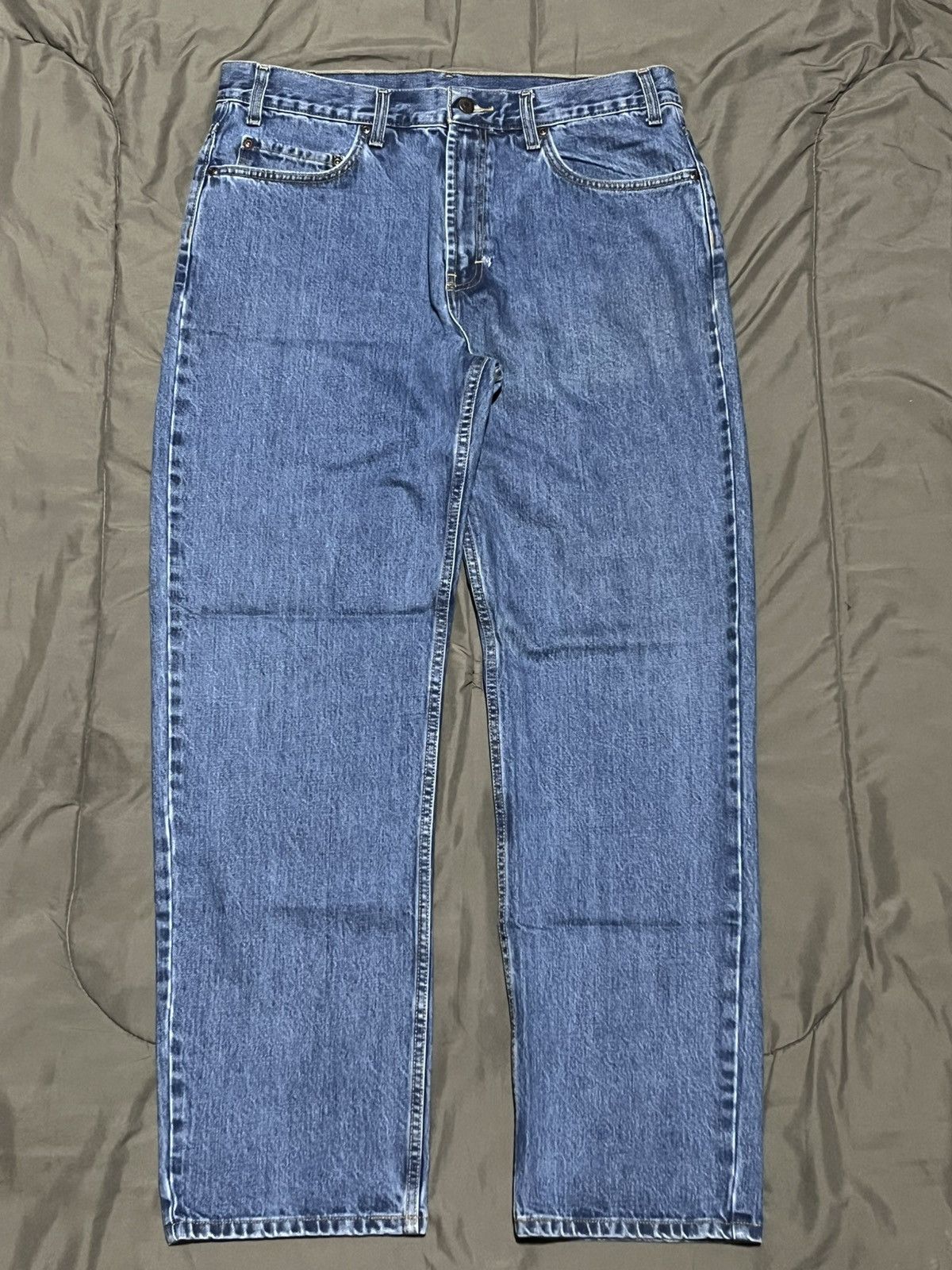 Kirkland Signature Kirkland Brand Straight Leg Blue Denim Size US 32 / EU 48 - 1 Thumbnail