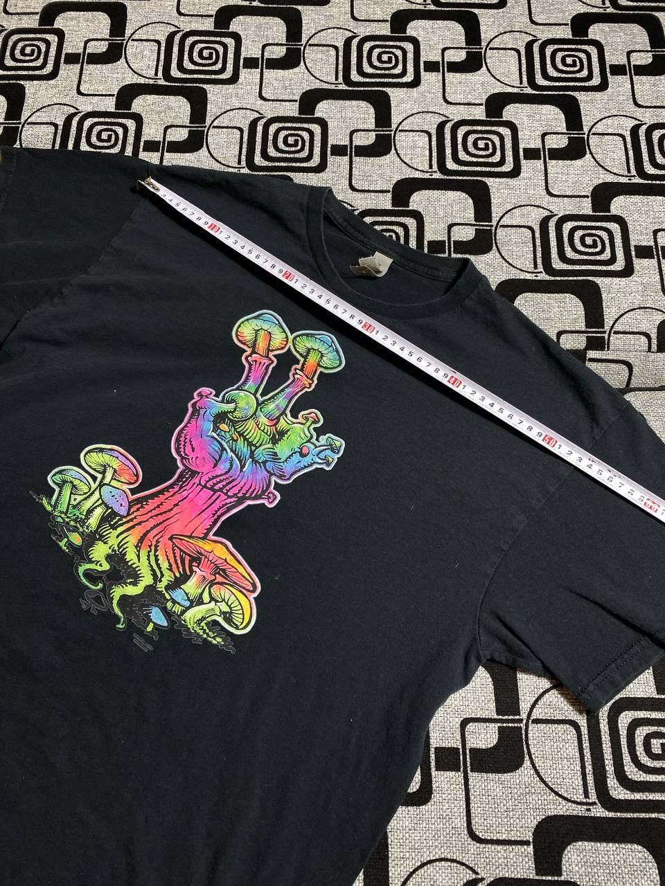 Affliction × Japanese Brand Y2K Affliction Style All Over Print T Shirt Tee Tapout Japan Size US XL / EU 56 / 4 - 3 Thumbnail