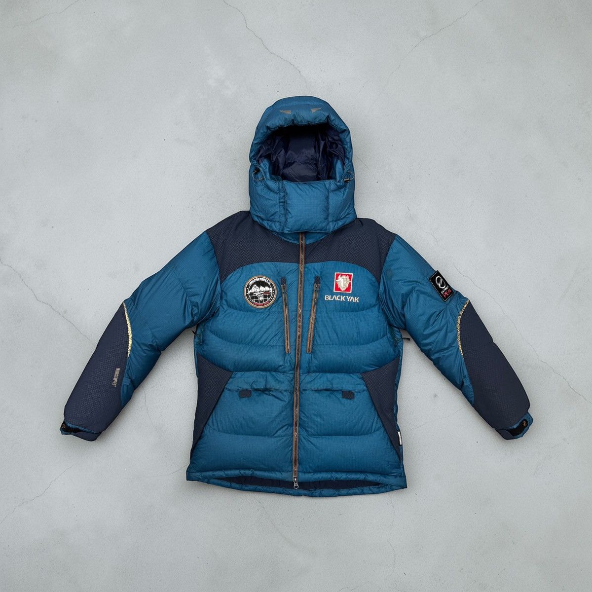 BLACKYAK Black Yak Himalayan Extreme Peak Expedition Down Parka Size US M / EU 48-50 / 2 - 1 Thumbnail