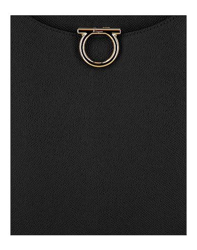 Salvatore Ferragamo o1s1rm1124 Size: OS / Leather Shoulder Bag in Black Size ONE SIZE - 3 Thumbnail