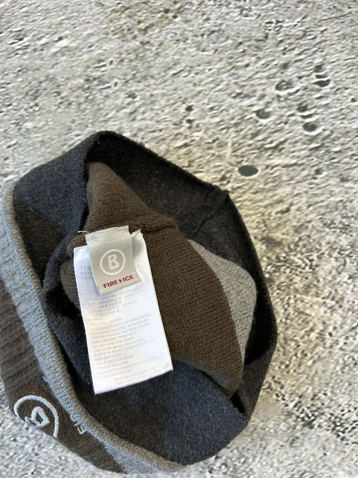 Bogner Bogner beanie Fire + Ice Brown Size ONE SIZE - 4 Thumbnail