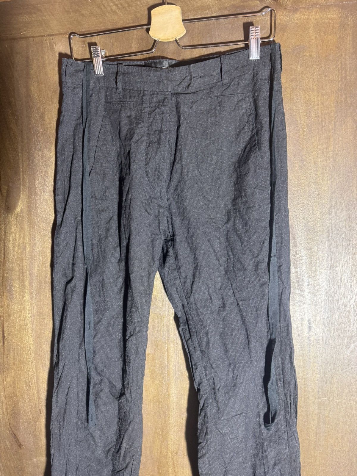 Ann Demeulemeester ann demeulemeester vintage cotton metal pants 38 Size 27" / US 4 / IT 40 - 9 Thumbnail