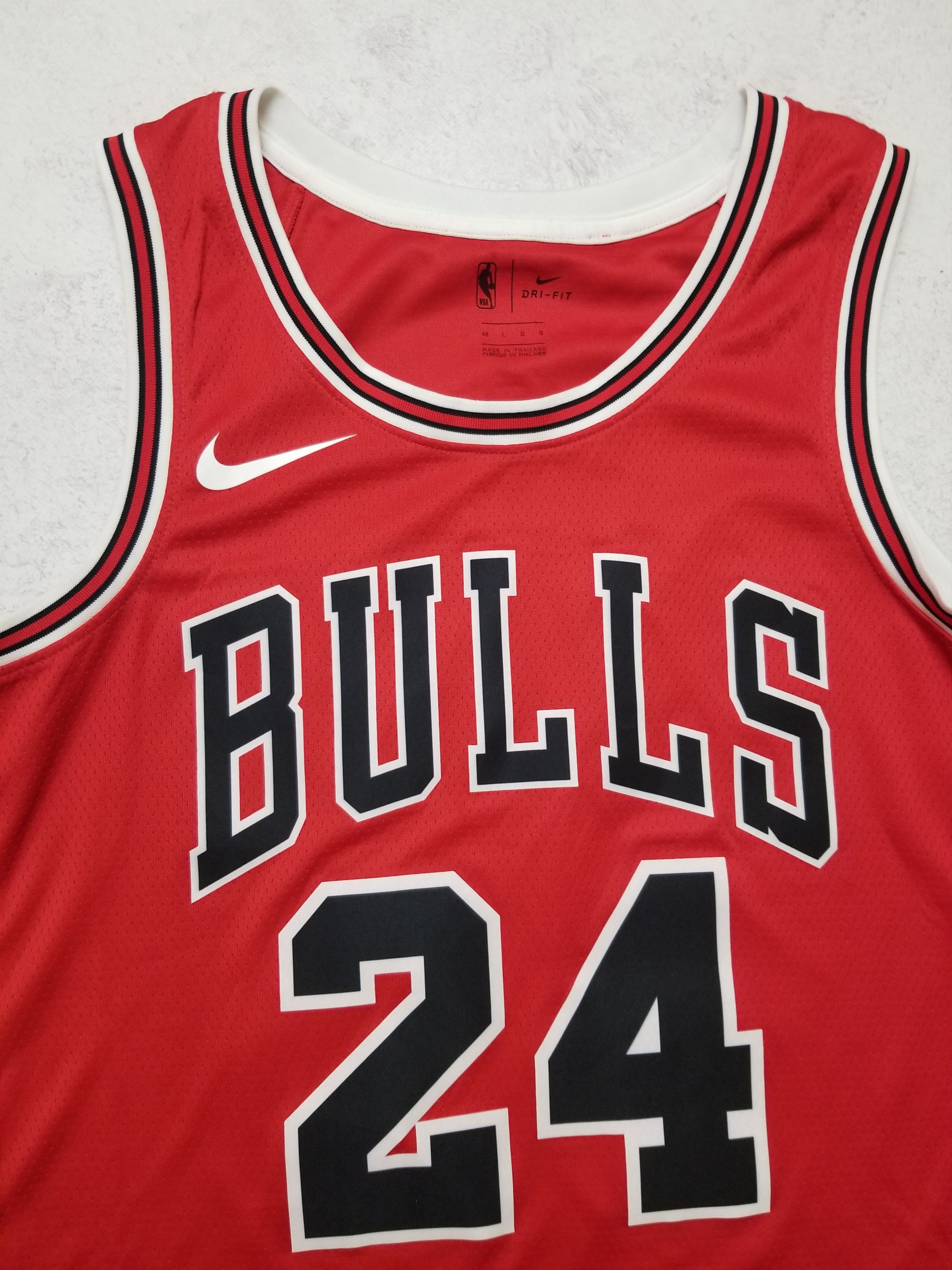 Nike Nike Chicago Bulls Swingman Jersey #24 Lauri Markkanen Size US L / EU 52-54 / 3 - 14 Thumbnail