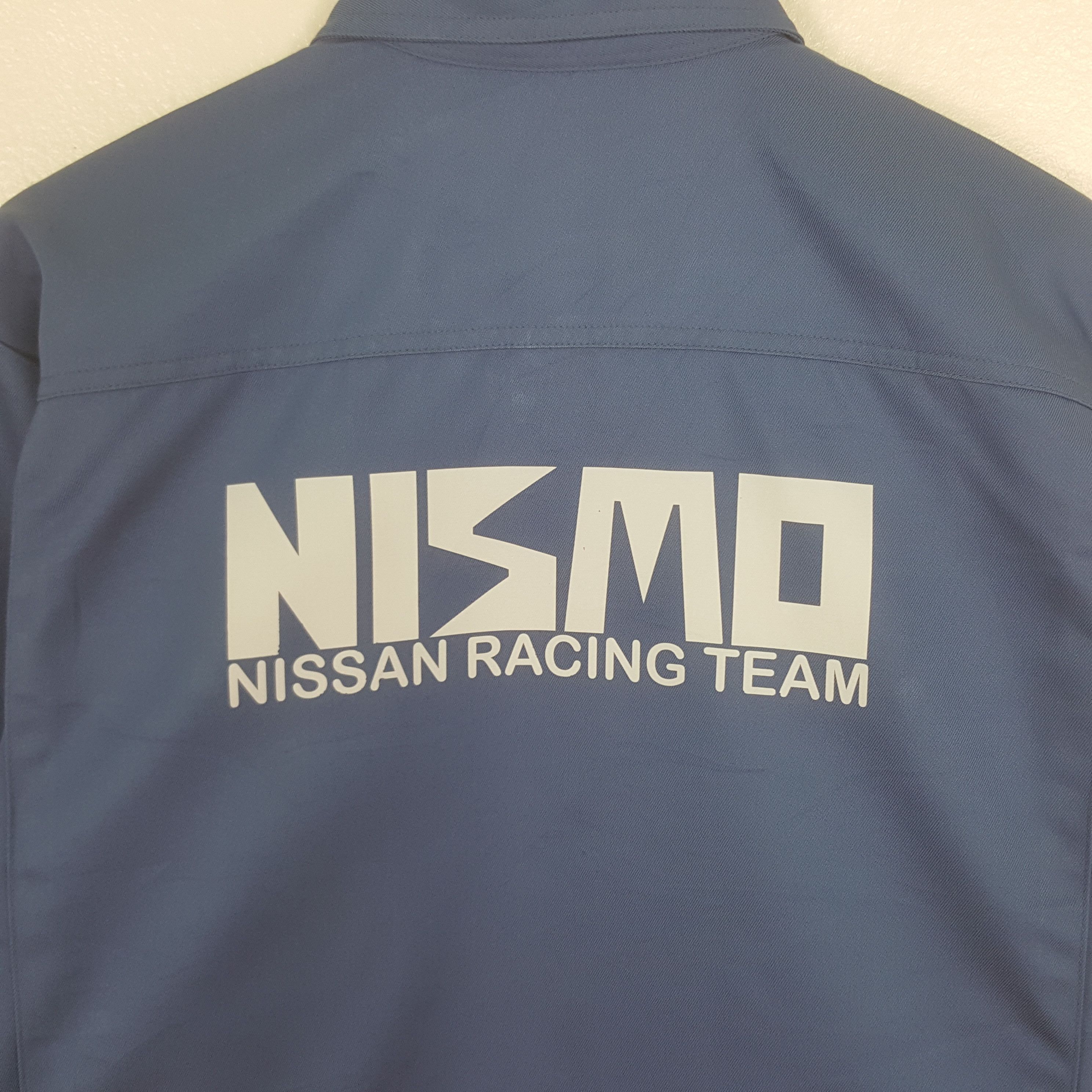 Japanese Brand Vintage Nismo Racing Team Custom Worker Uniform Jacket Size US L / EU 52-54 / 3 - 2 Thumbnail