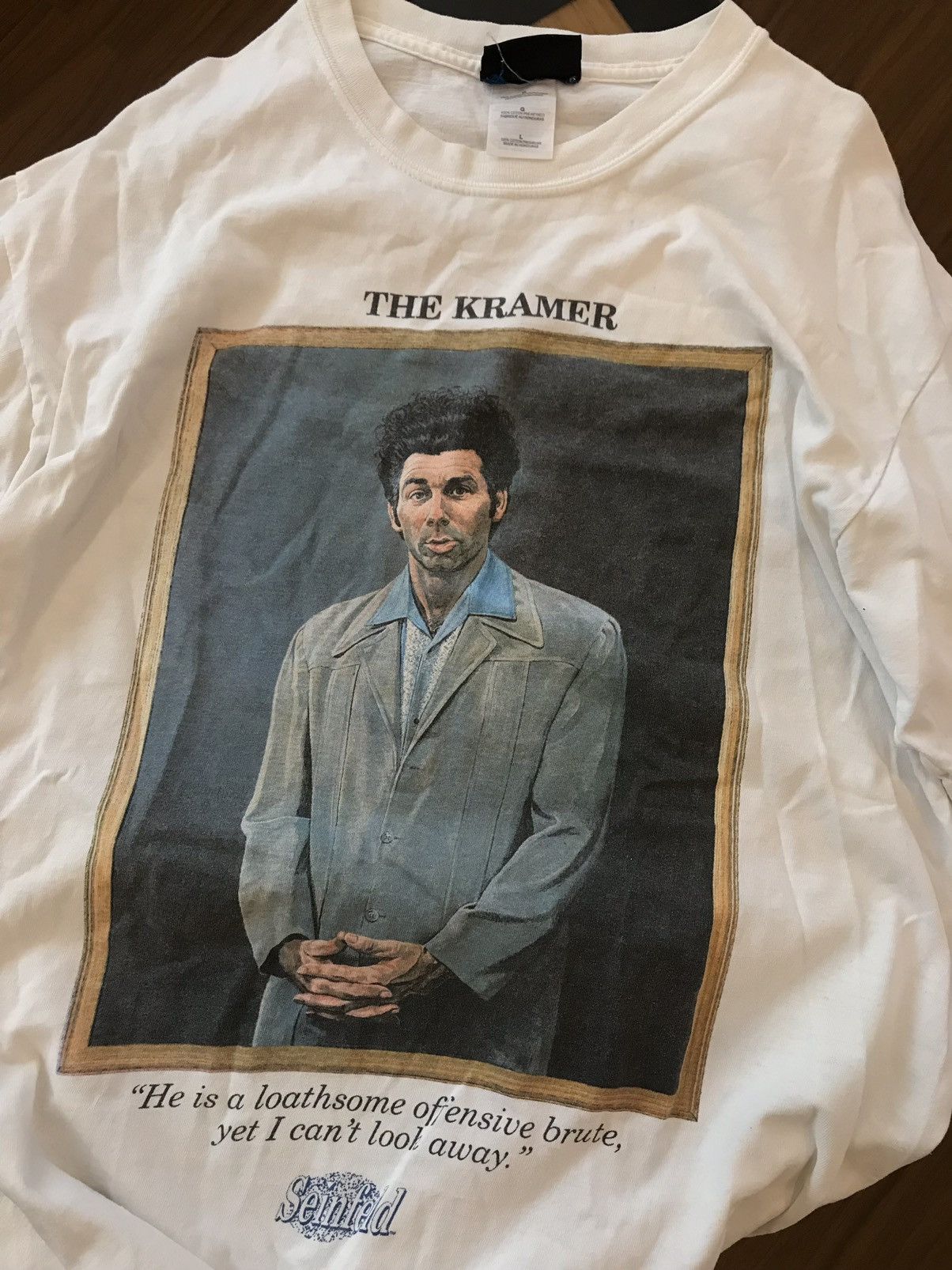 Vintage Vintage The Kramer Seinfeld Promo Tee 90s Size US L / EU 52-54 / 3 - 2 Thumbnail