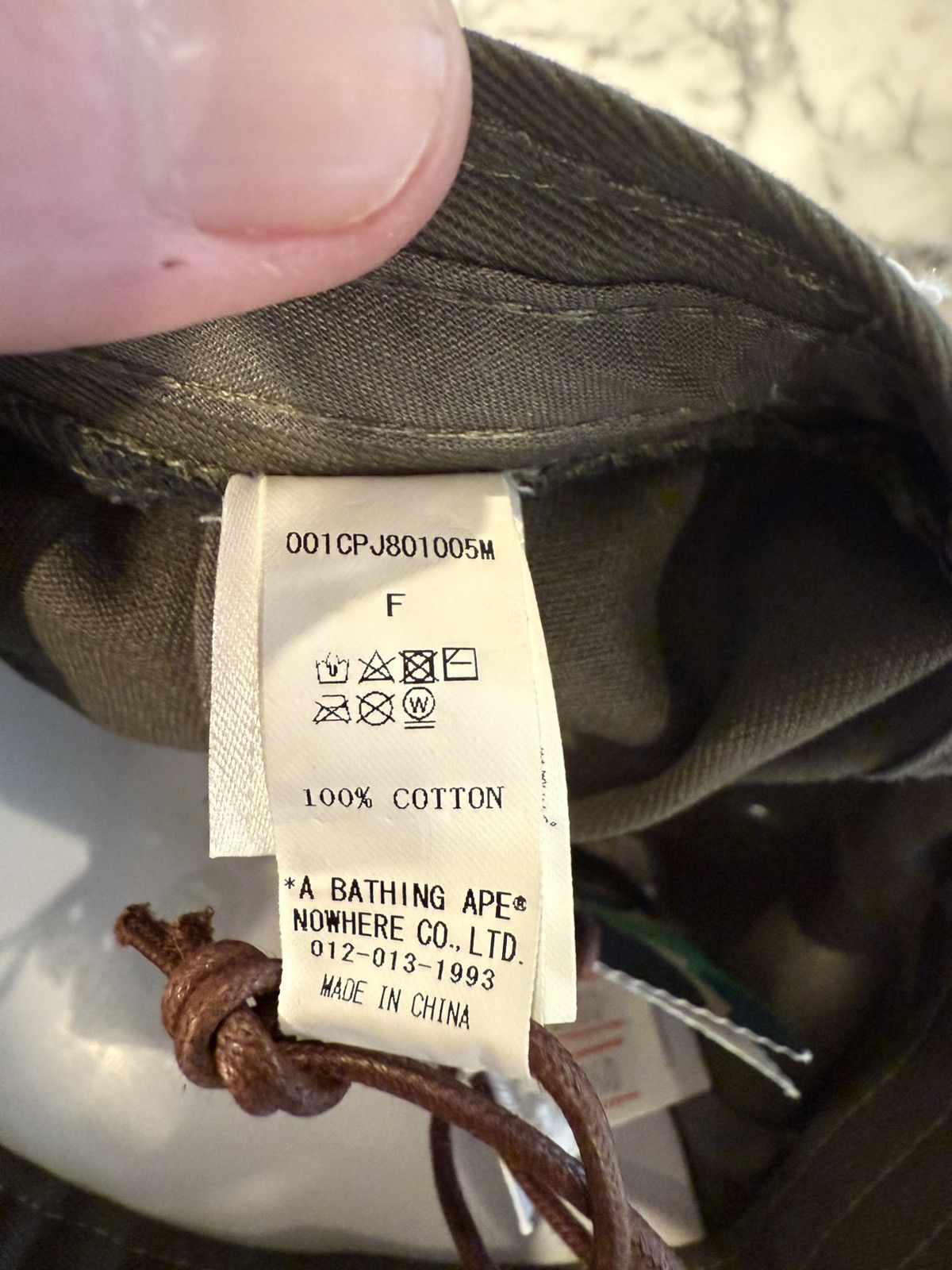 Bape Bape 6 panel hat BNWT Size ONE SIZE - 10 Thumbnail