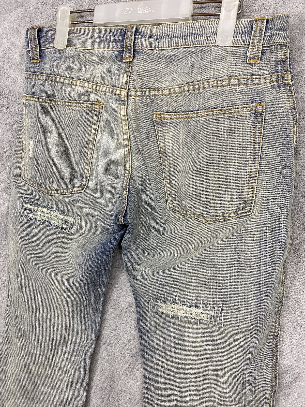 Japanese Brand 💥JAPANESE BRAND ZERO SAIL DISTRESSED DENIM Size US 32 / EU 48 - 7 Thumbnail