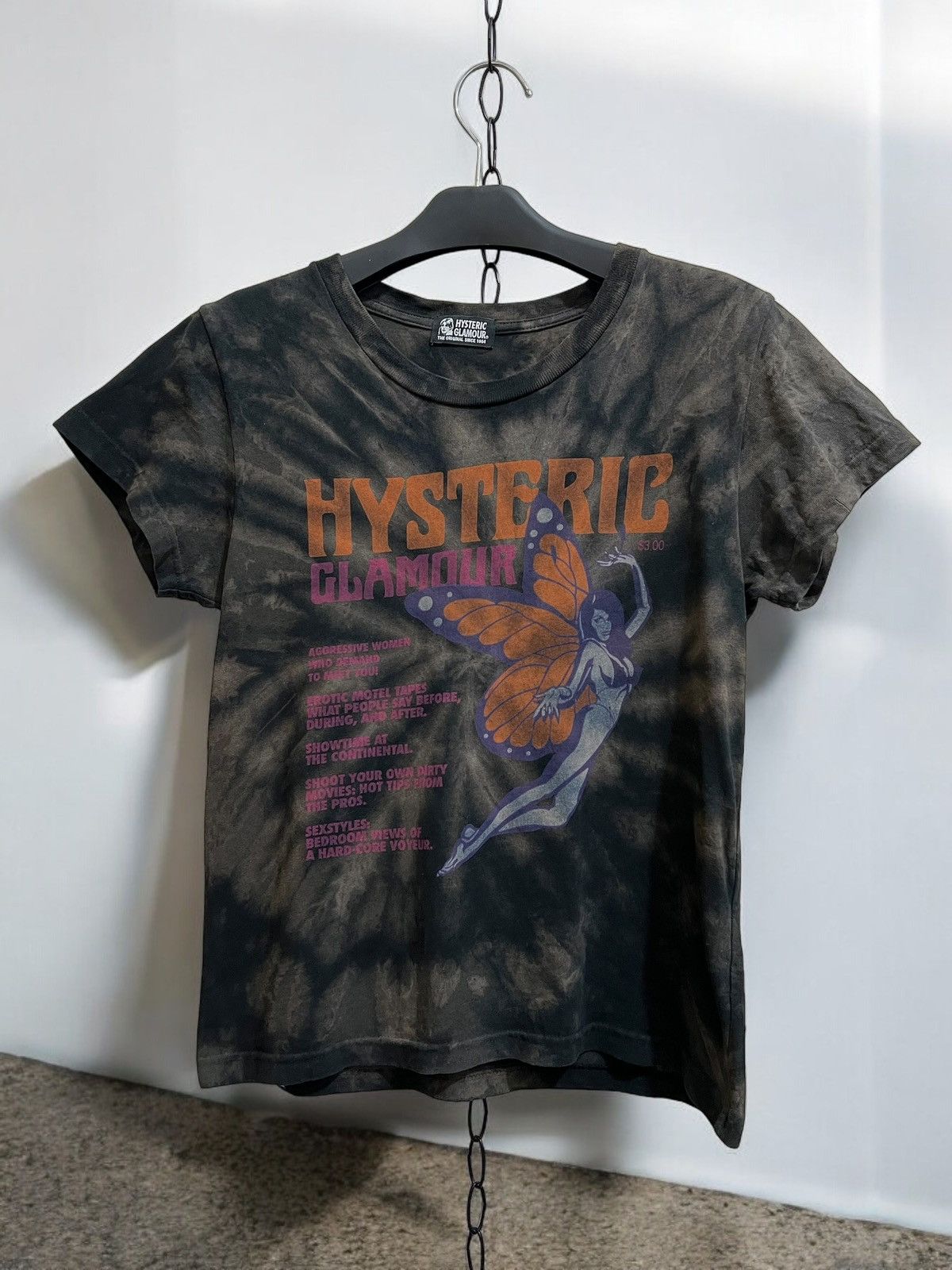 Hysteric Glamour × Vintage 2000s Hysteric Glamour Nude Girl Tee Size S / US 4 / IT 40 - 1 Thumbnail