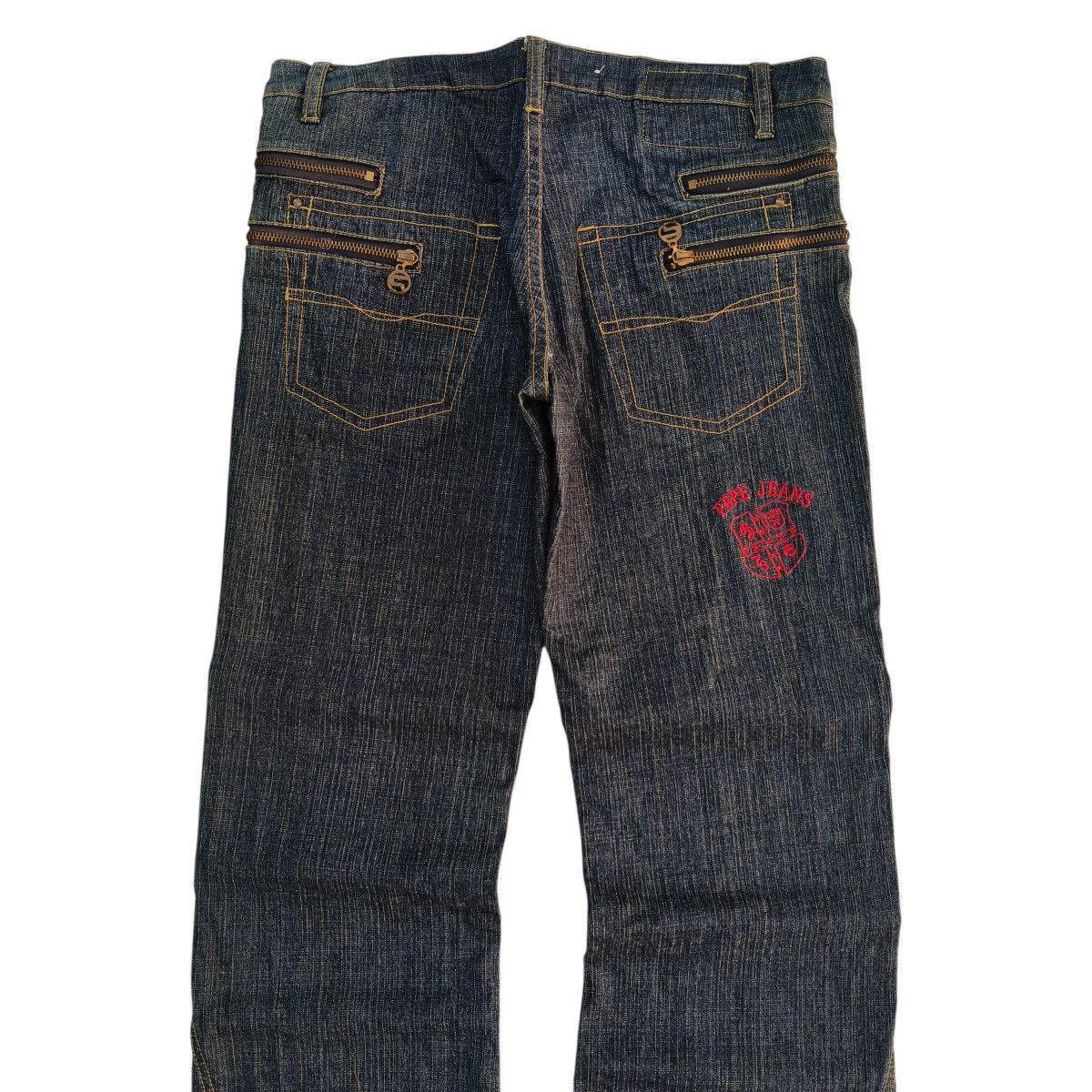 Pepe Jeans Vintage Y2K Pepe Jeans Dark Wash Zipper Pocket Denim Size US 30 / EU 46 - 4 Thumbnail