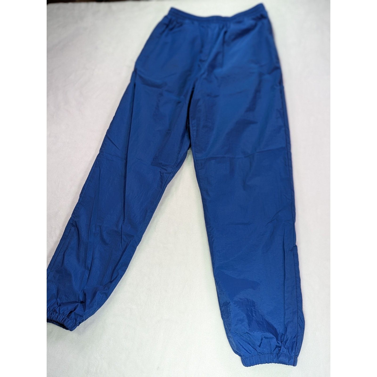 Nike Vintage 90s Nike Nylon Track Pants Royal Blue Women's M Size 26" / US 2 / IT 38 - 3 Thumbnail