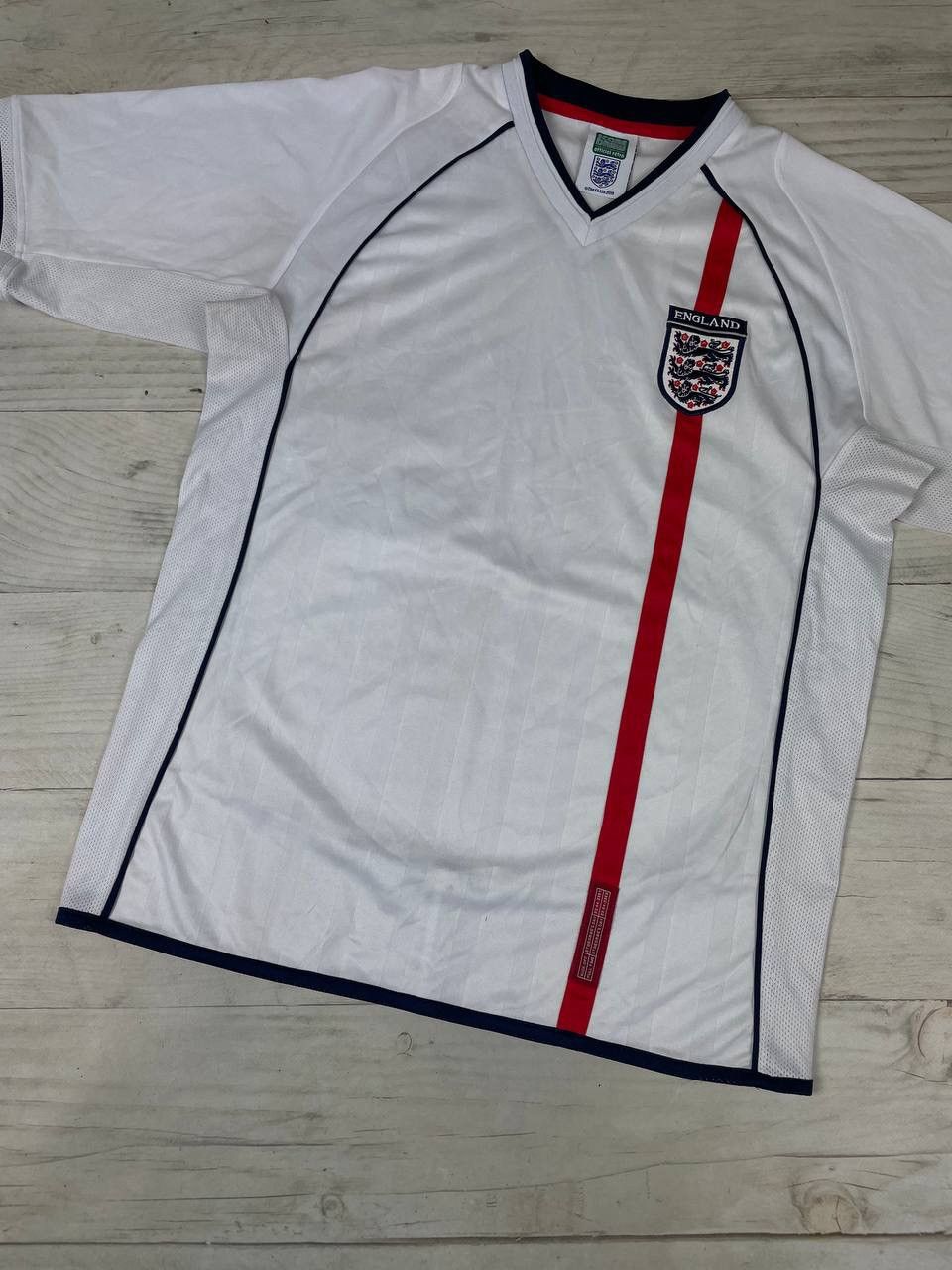 Vintage Vintage Score Draw England Retro Home Shirt Soccer Jersey Size US M / EU 48-50 / 2 - 3 Thumbnail