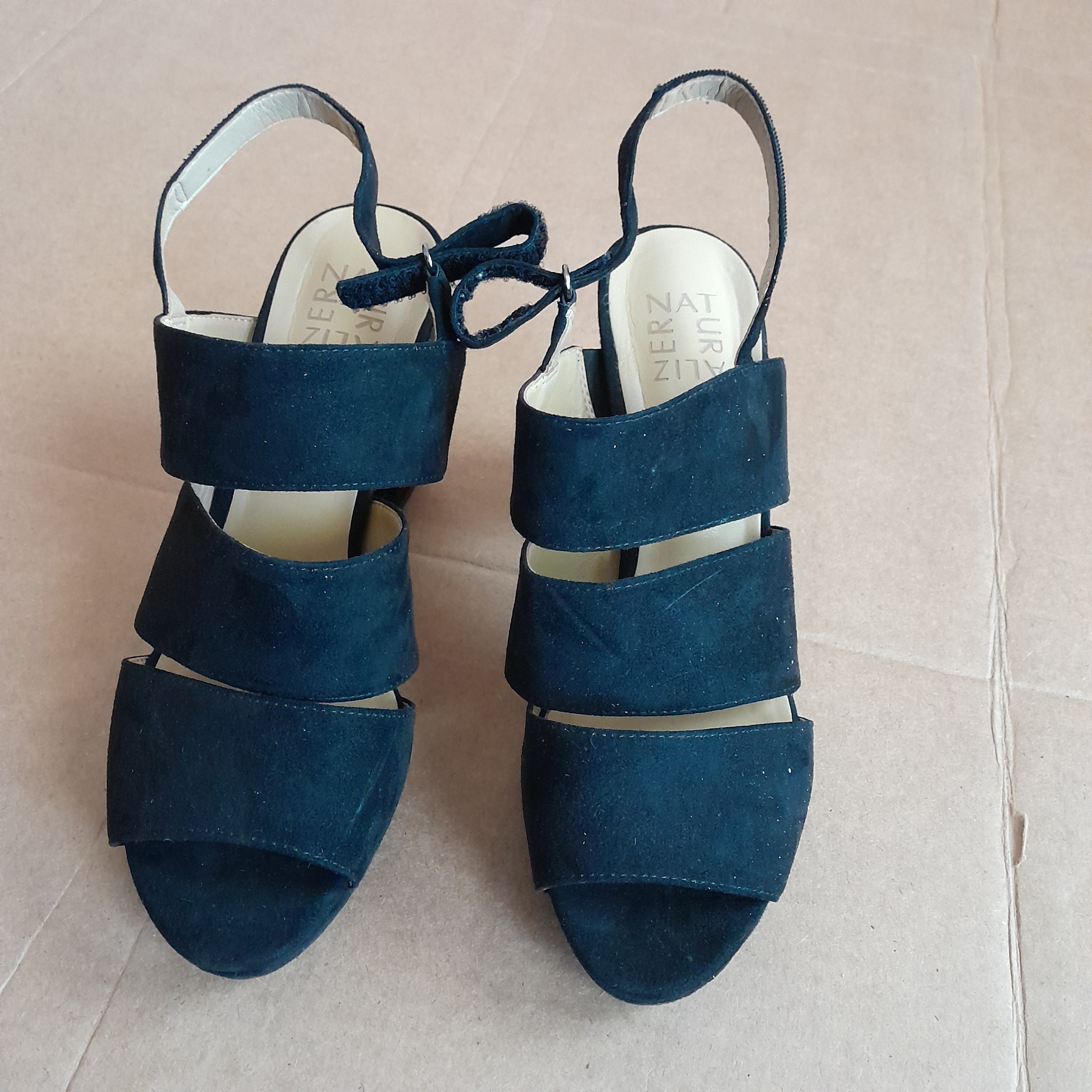 Lucky Naturalizer Naturalizer WomenS Mallory Black Suede Heels Shoes 9.5, Women's (Size 8.5)