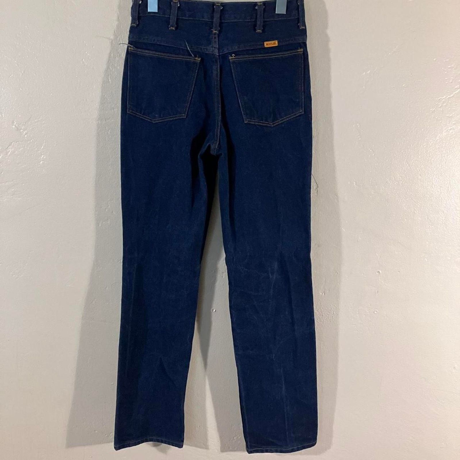 Rustler × Vintage Vintage 80s Rustler Yellow Tab Denim Western Cowboy Jeans Size US 30 / EU 46 - 3 Thumbnail