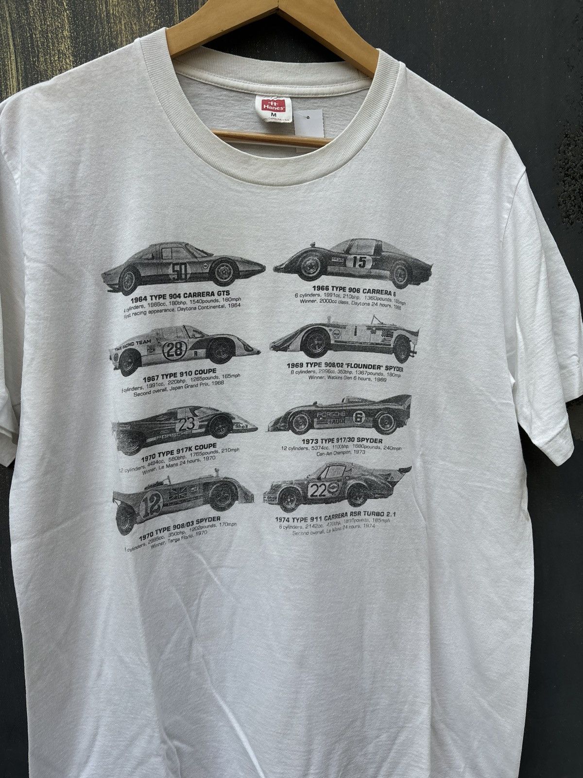 Vintage RARE! Vintage 90’s Porchse Carrera Art Phototee Size US M / EU 48-50 / 2 - 1 Thumbnail