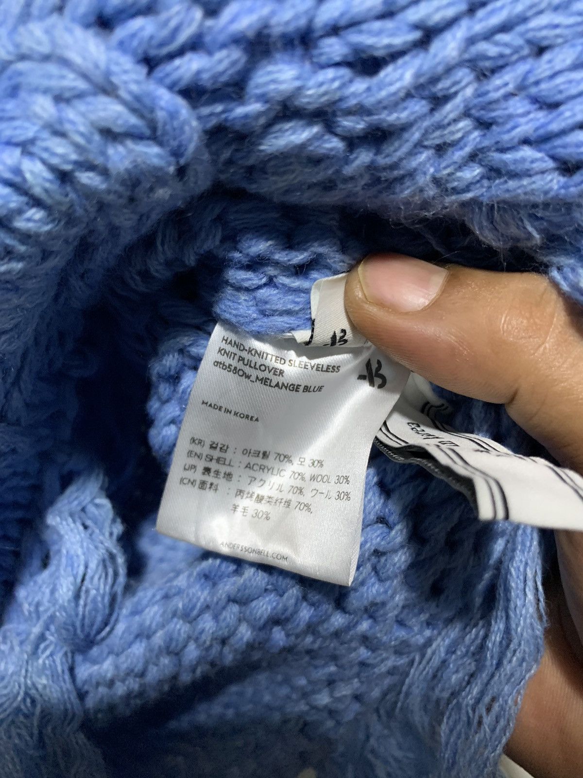 Andersson Bell AW2020 Andersson Bell hand knitted sleeveless knit pullover Size S / US 4 / IT 40 - 13 Thumbnail