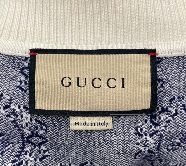Gucci Gucci Animal pattern knitted short-sleeved polo shirt Size S / US 4 / IT 40 - 5 Thumbnail