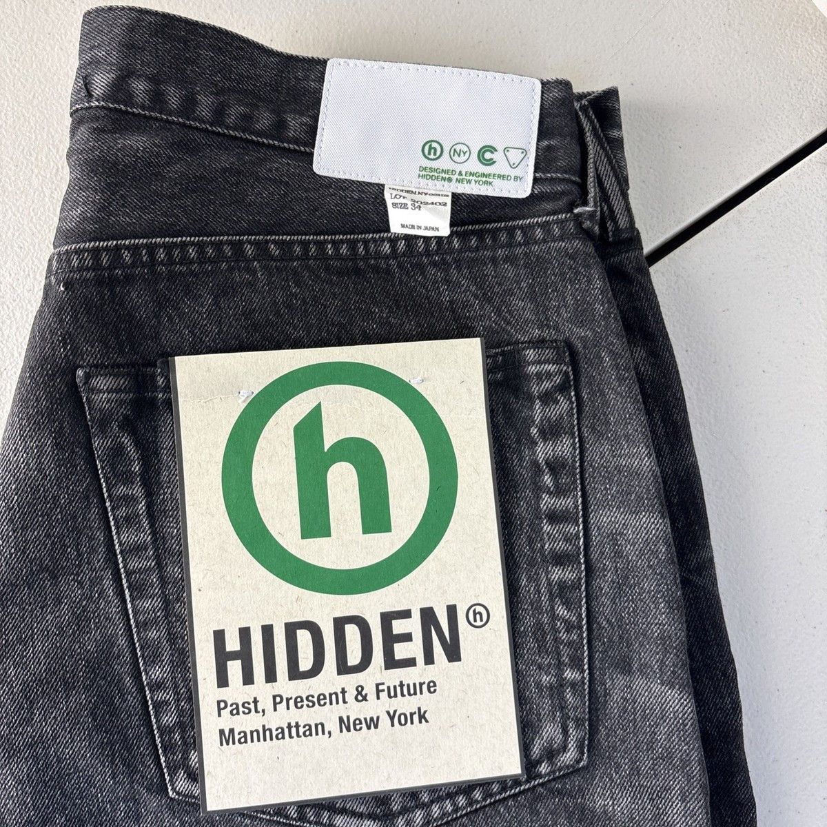 HIDDEN HIDDEN NY Trashed Baggy Denim Jeans size 32 Size US 32 / EU 48 - 2 Thumbnail