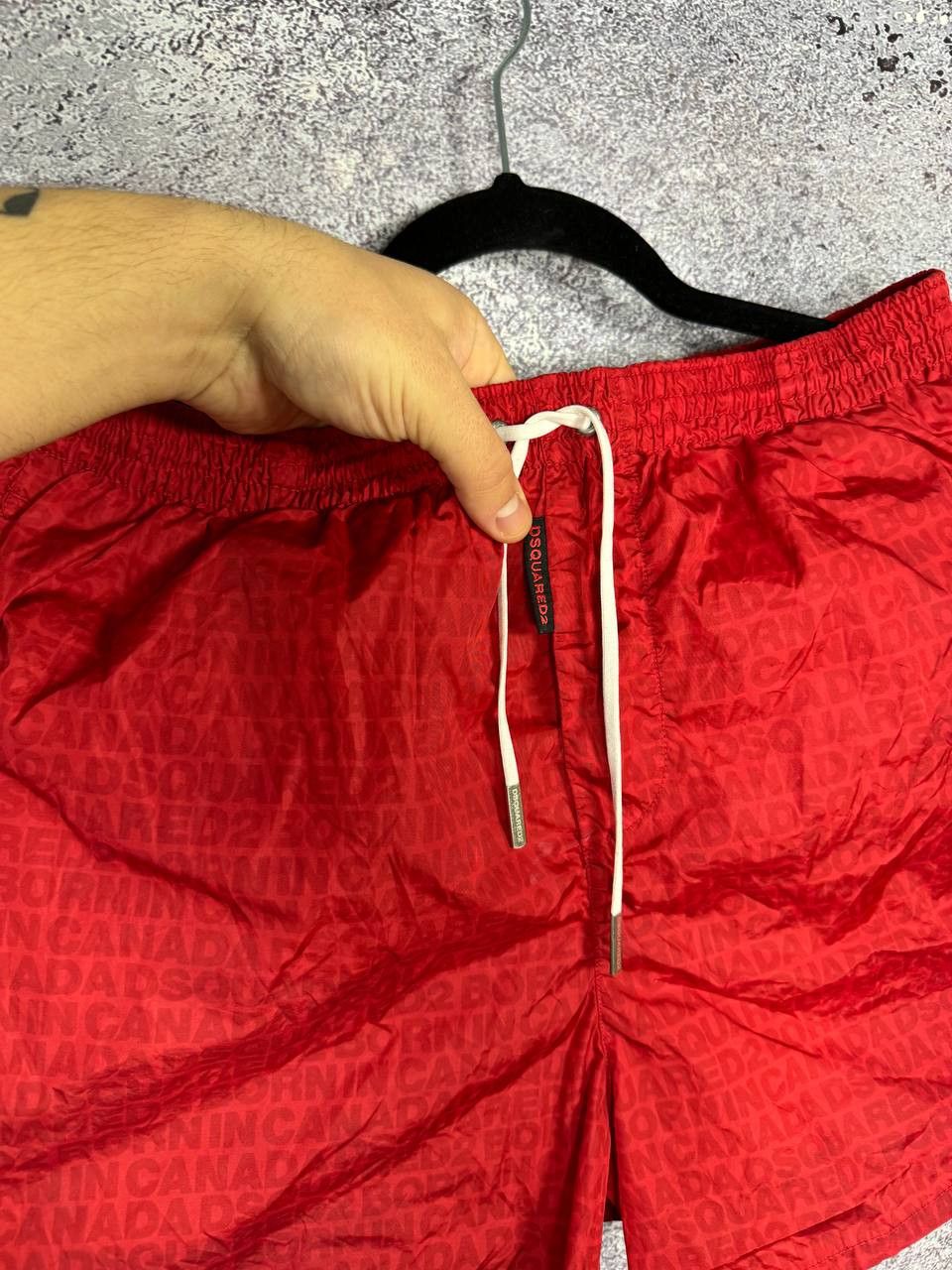 Vintage Dsquared2 Born in Canada Swimwear Monogram Shorts 50 size Size US 34 / EU 50 - 7 Thumbnail