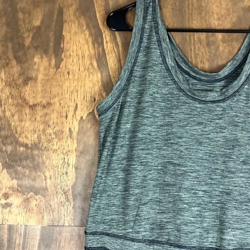 Vintage Joe Fresh Jumpsuit Women Heathered Gray Tie Waist Active Stretch L Large Size 36" / US 14 / IT 50 - 4 Thumbnail