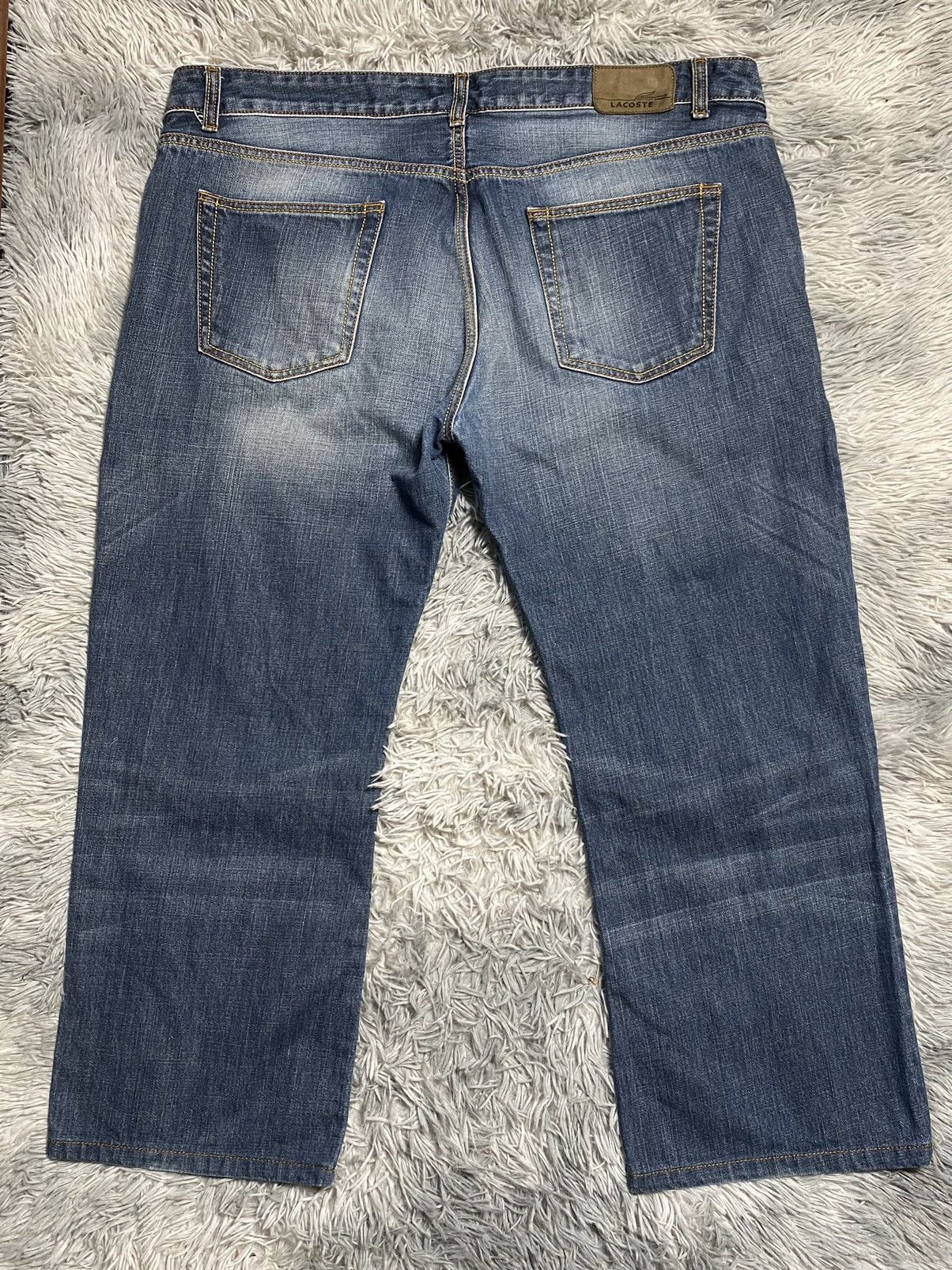 Lacoste × Vintage Lacoste Jeans Size 52, Dark Blue, Vintage Style Size US 36 / EU 52 - 1 Thumbnail