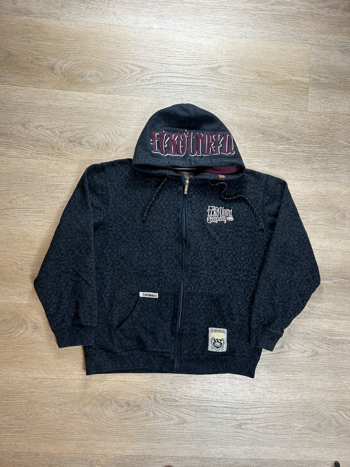 Ecko Unltd. Y2K Ecko Unlimited Zip Up Hoodie Size US L / EU 52-54 / 3 - 2 Thumbnail