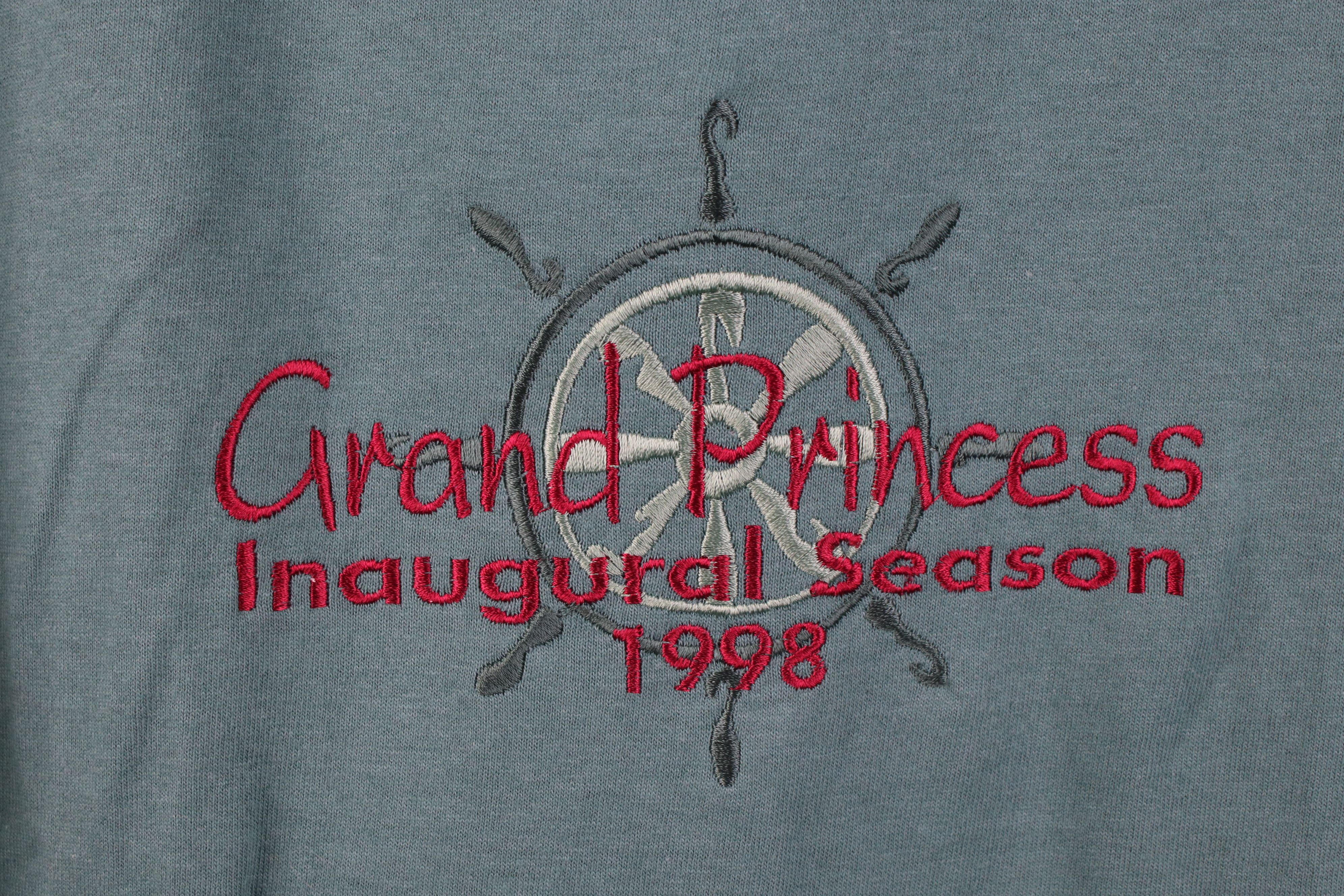Vintage Deadstock Vintage 90s Grand Princess Cruise Ship T-Shirt USA Size S / US 4 / IT 40 - 4 Thumbnail