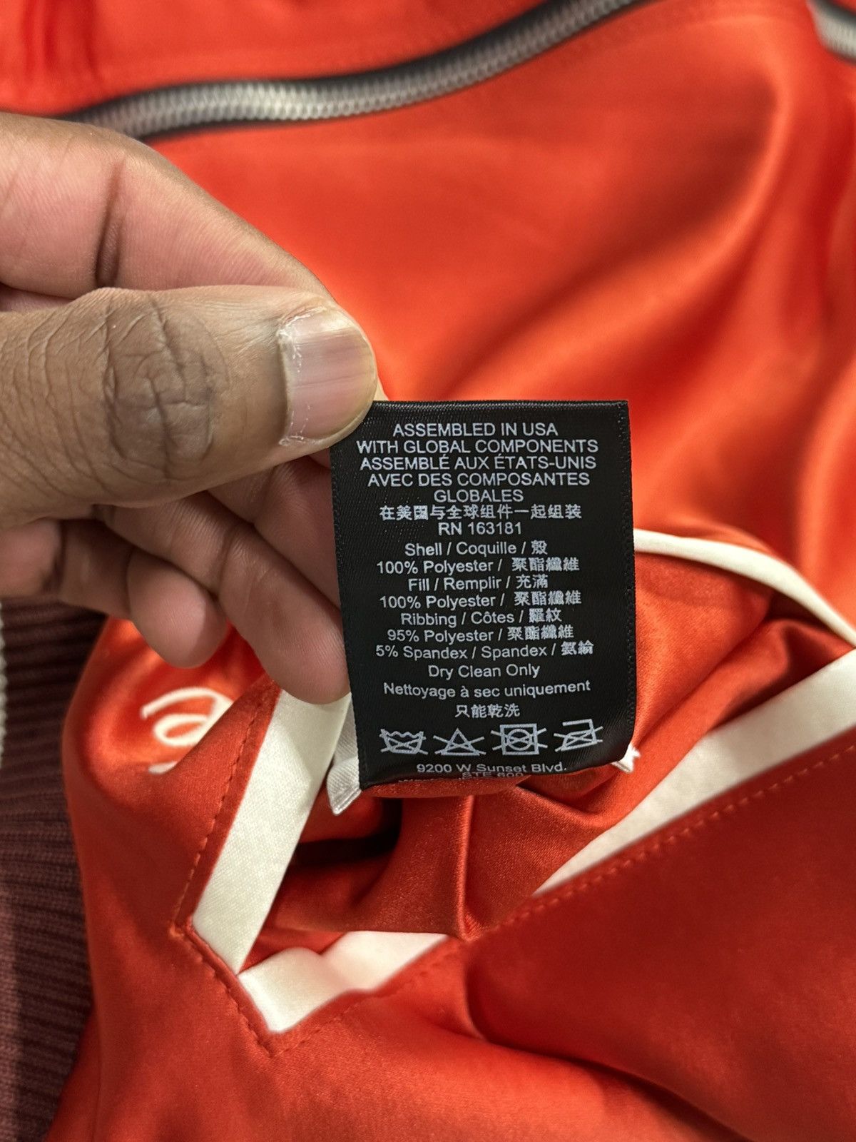 Rhude Rhude Reversable Souvenier Jacket Size US XL / EU 56 / 4 - 9 Thumbnail