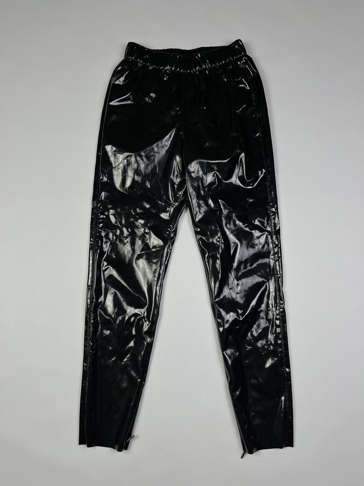 MSGM Milano Pants Black Polyester Blend Leggings