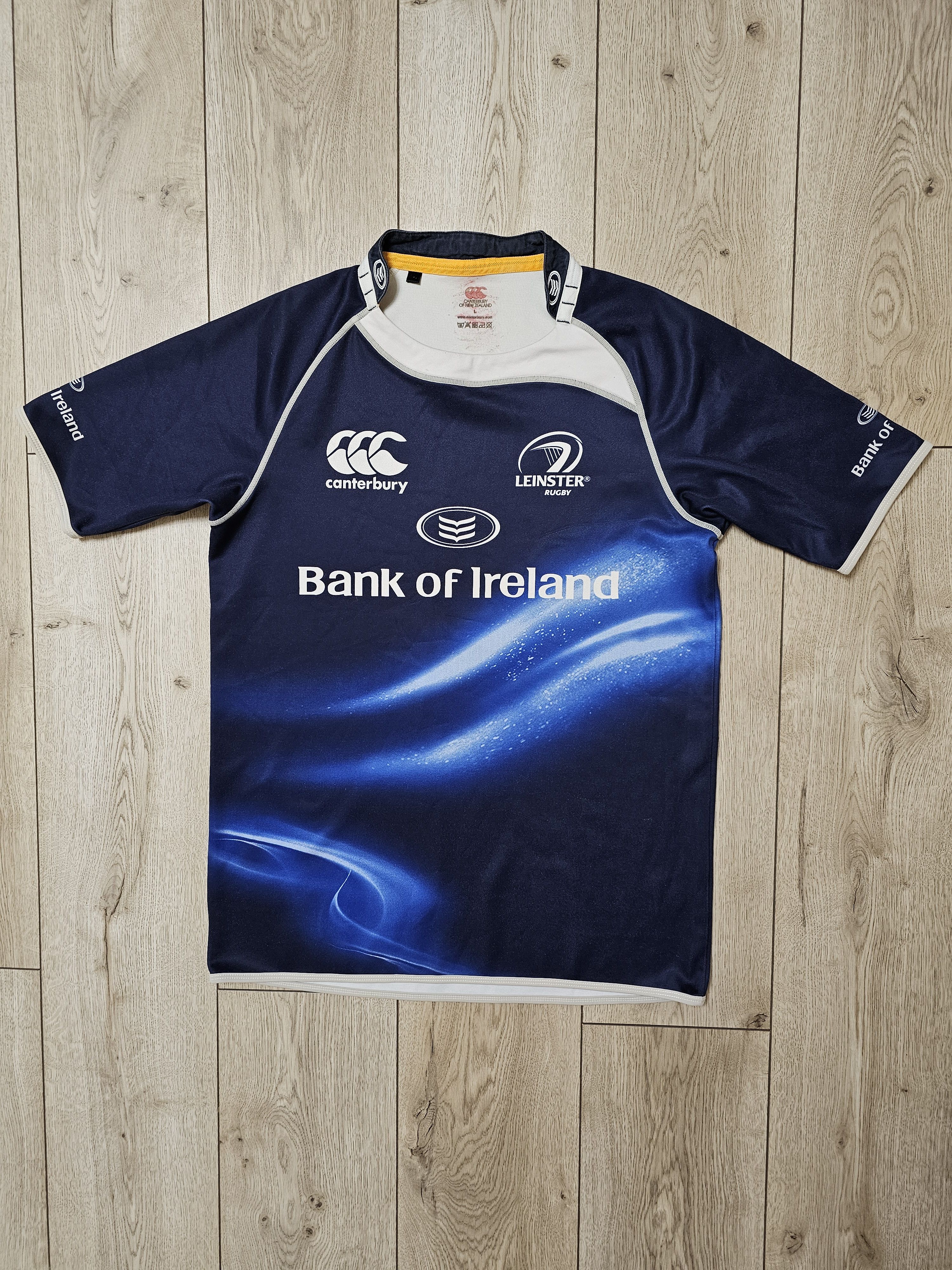 Canterbury of New Zealand LEINSTER RUGBY UNION JERSEY SHIRT IRELAND RUGBY JERSEY Size US L / EU 52-54 / 3 - 1 Thumbnail