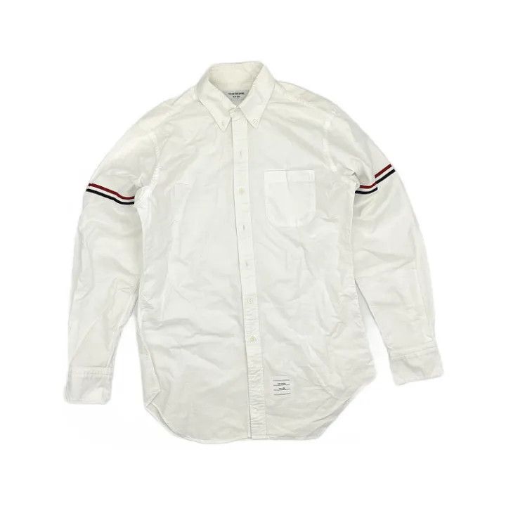 Thom Browne Thom Browne Casual Classic Long Sleeve Shirt 0079 Size US S / EU 44-46 / 1 - 1 Thumbnail